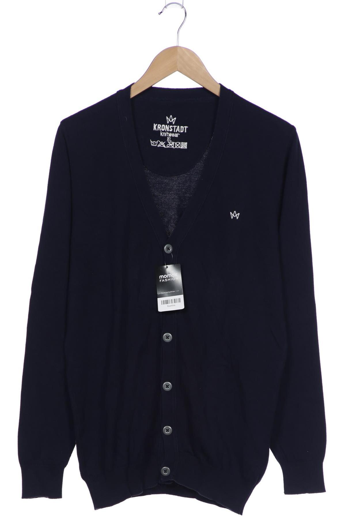 

Kronstadt Herren Strickjacke, marineblau, Gr. 54