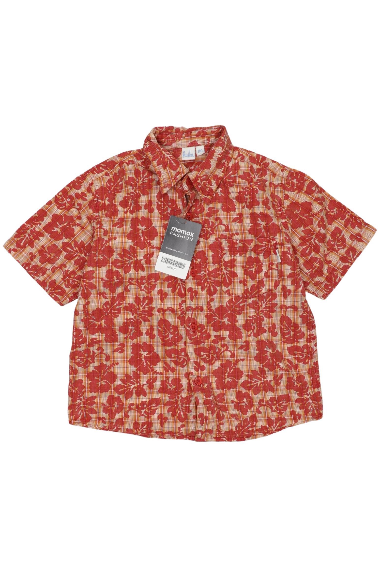 

Kukukid Jungen Hemd, orange, Gr. 110