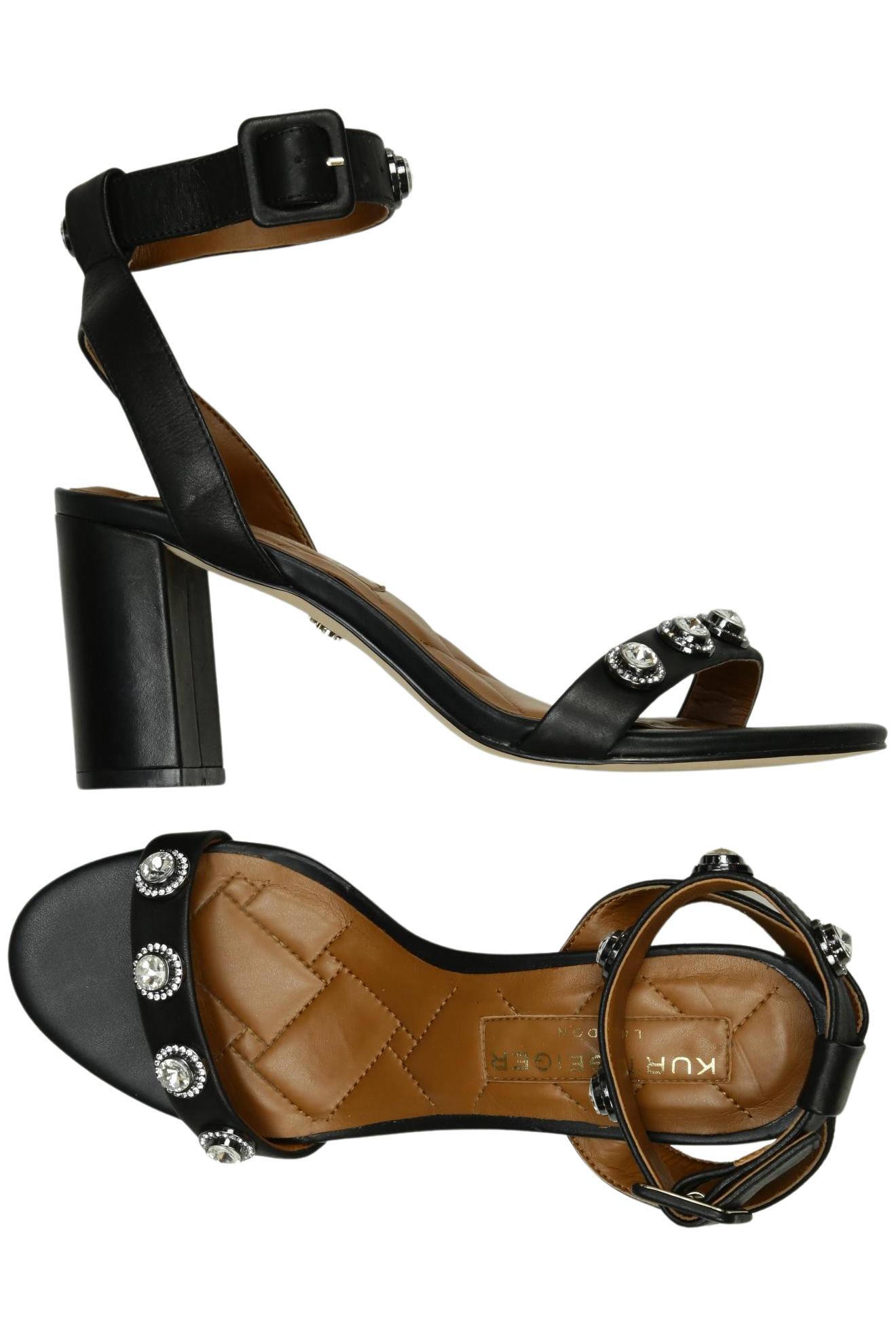 

Kurt Geiger Damen Sandale, schwarz, Gr. 39