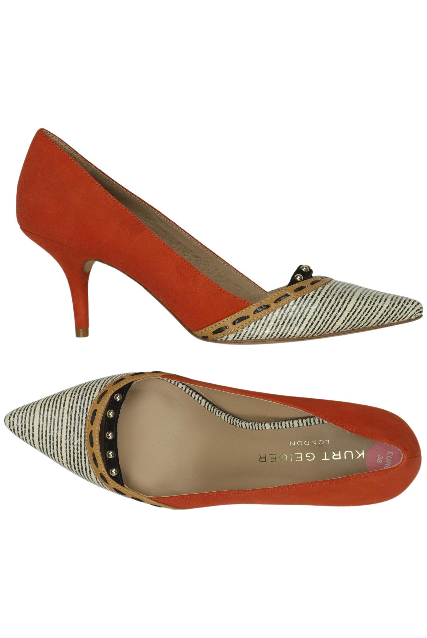 

Kurt Geiger Damen Pumps, orange, Gr. 38