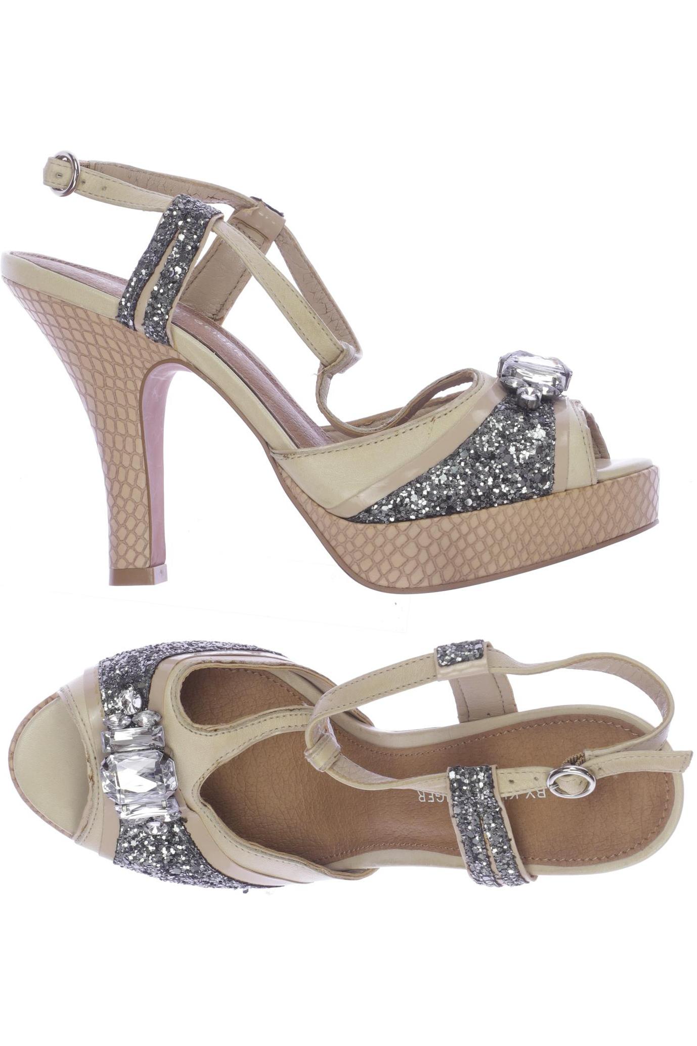 

Kurt Geiger Damen Sandale, cremeweiß, Gr. 38