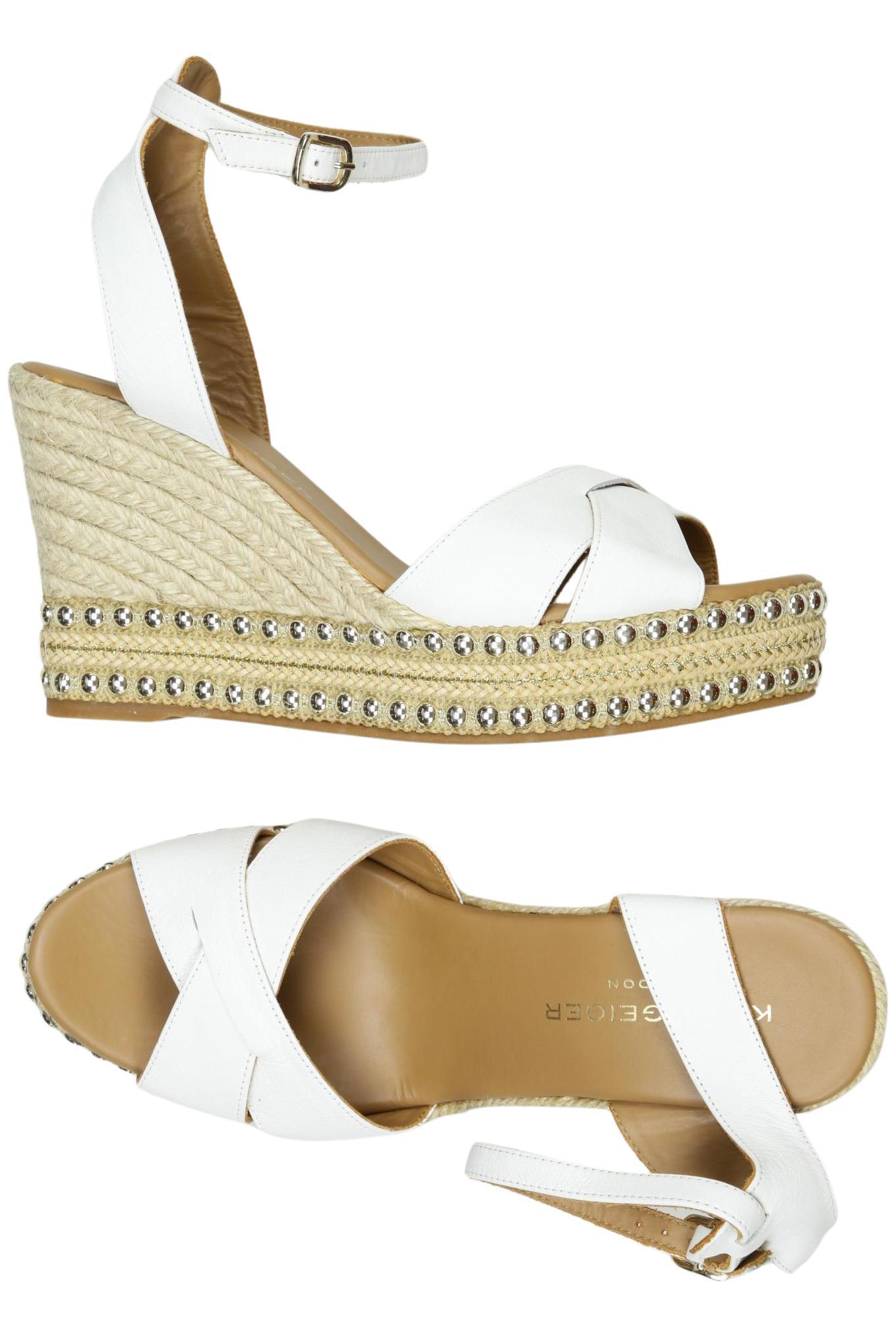 

Kurt Geiger Damen Sandale, weiß, Gr. 40