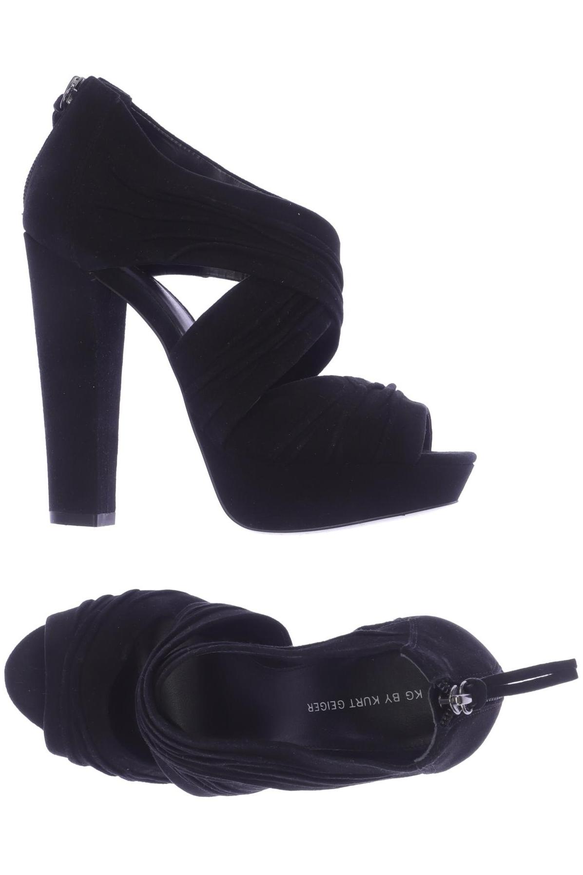 

KURT GEIGER Damen Sandale, schwarz