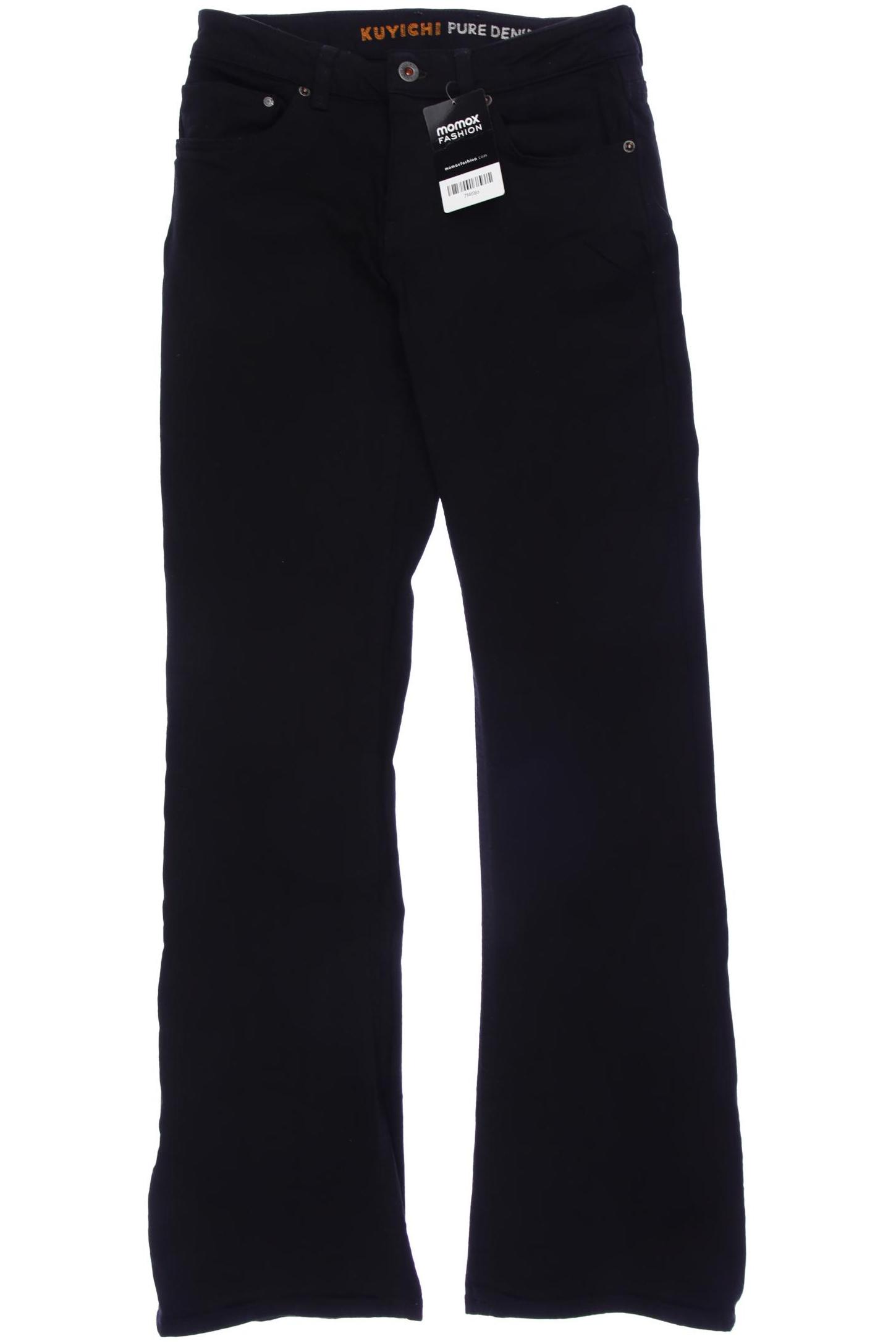 

Kuyichi Damen Jeans, schwarz