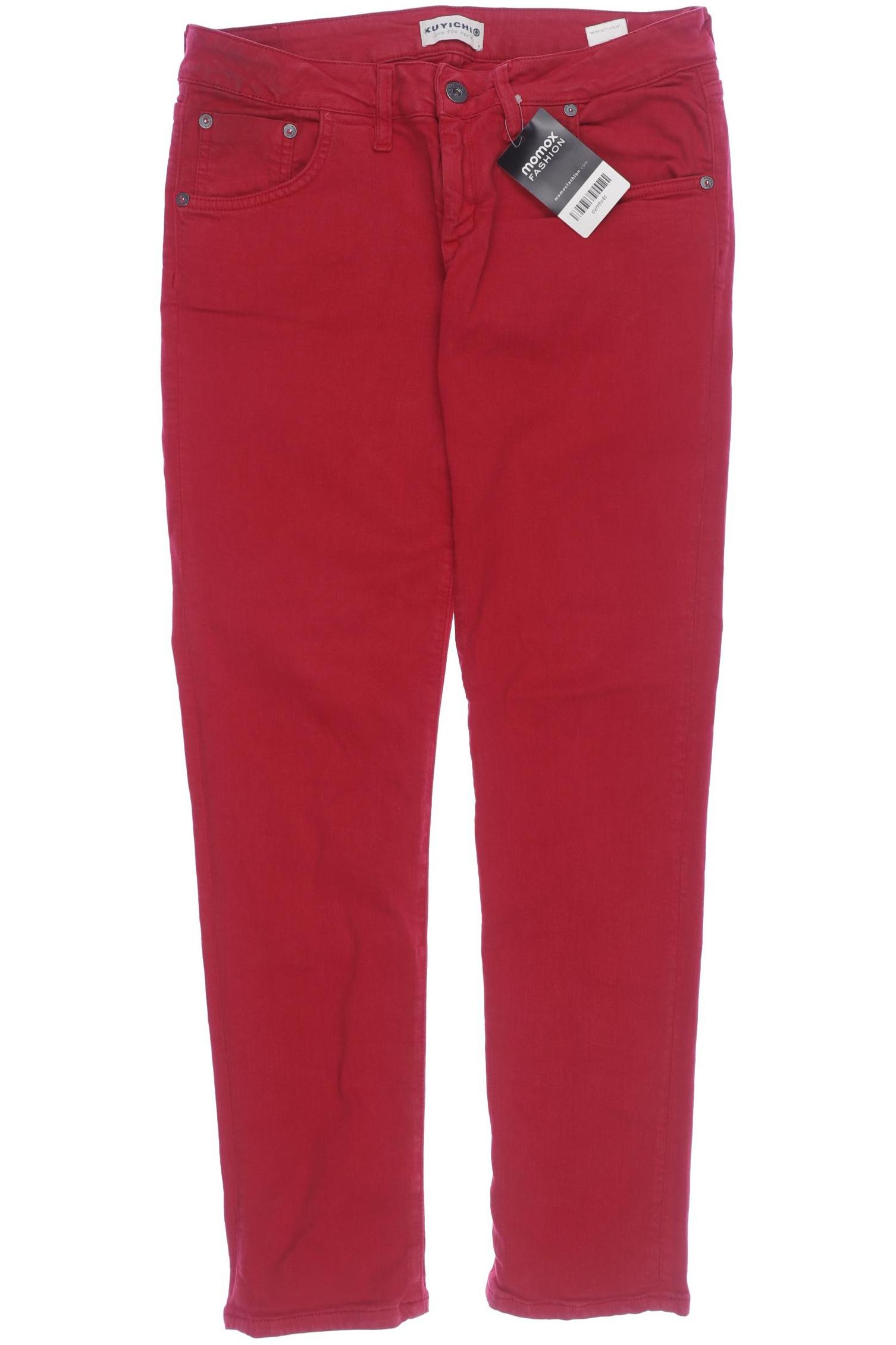 

Kuyichi Damen Jeans, rot, Gr. 29