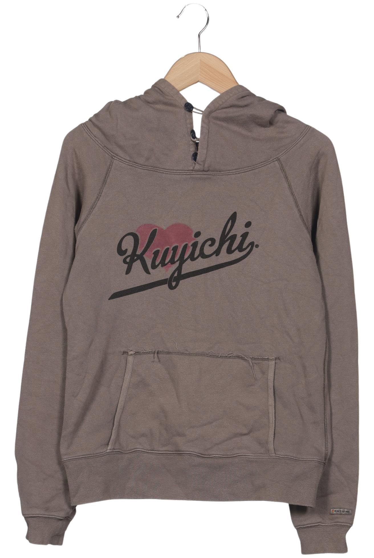 

Kuyichi Damen Kapuzenpullover, braun, Gr. 34
