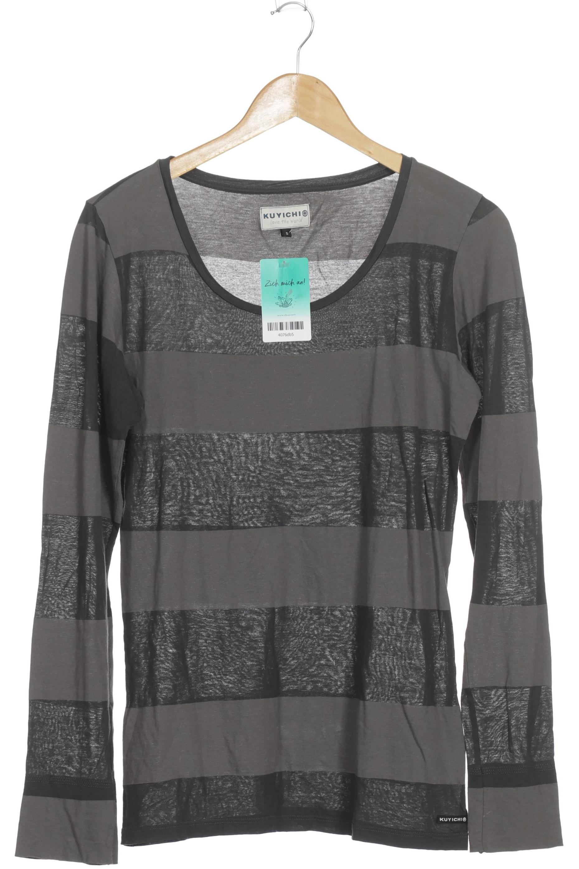 

Kuyichi Damen Langarmshirt, grau, Gr.