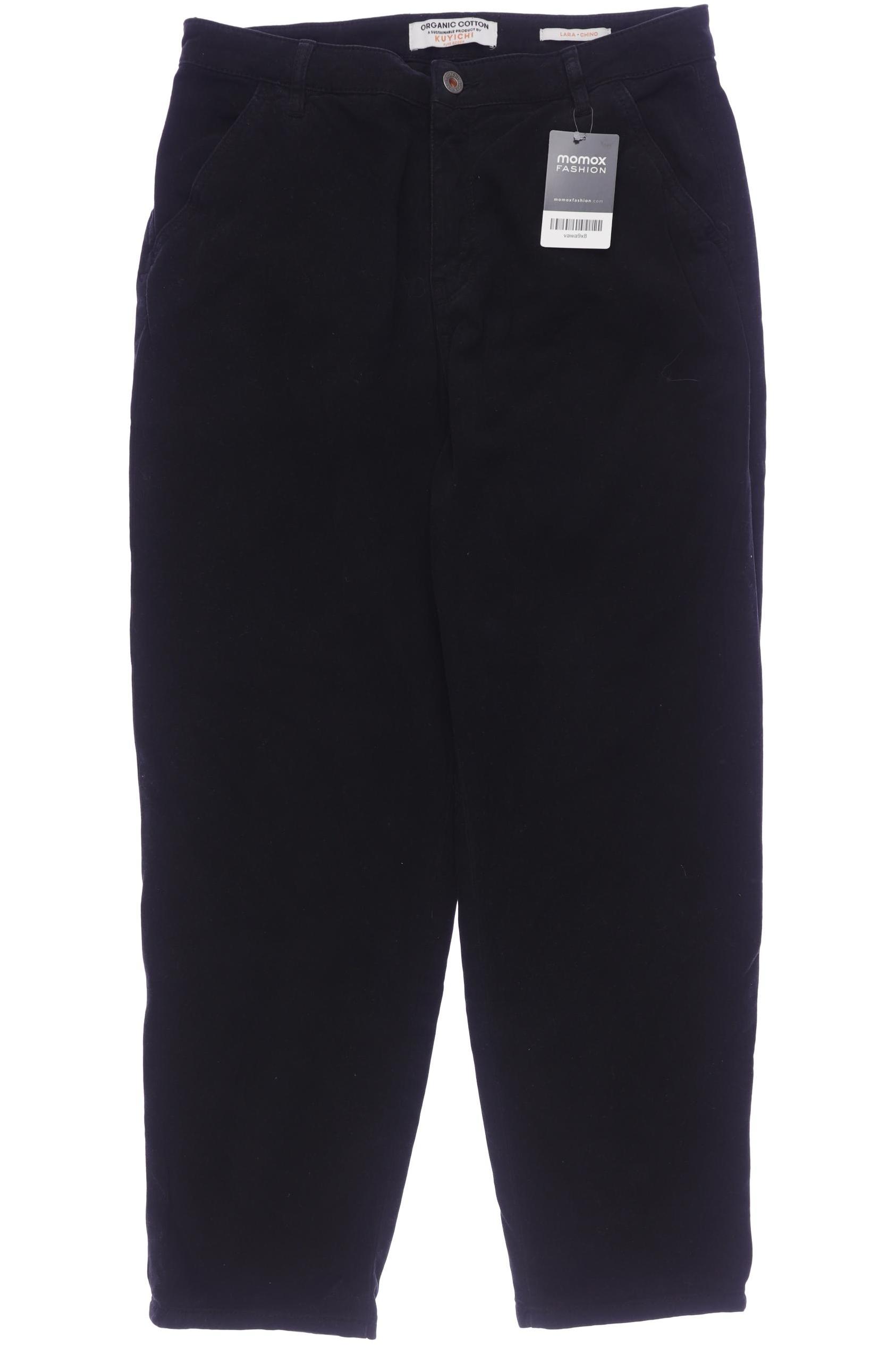 

Kuyichi Damen Stoffhose, schwarz, Gr. 30