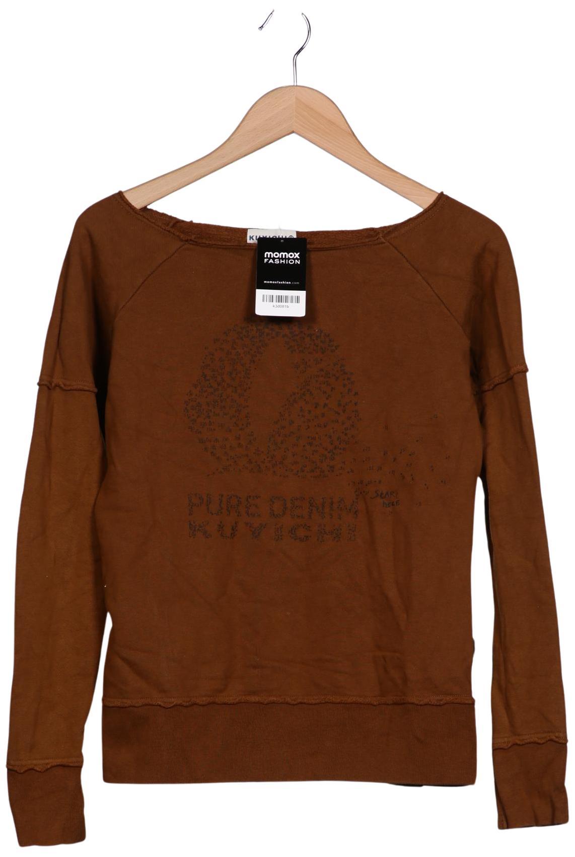 

Kuyichi Damen Sweatshirt, braun, Gr. 34