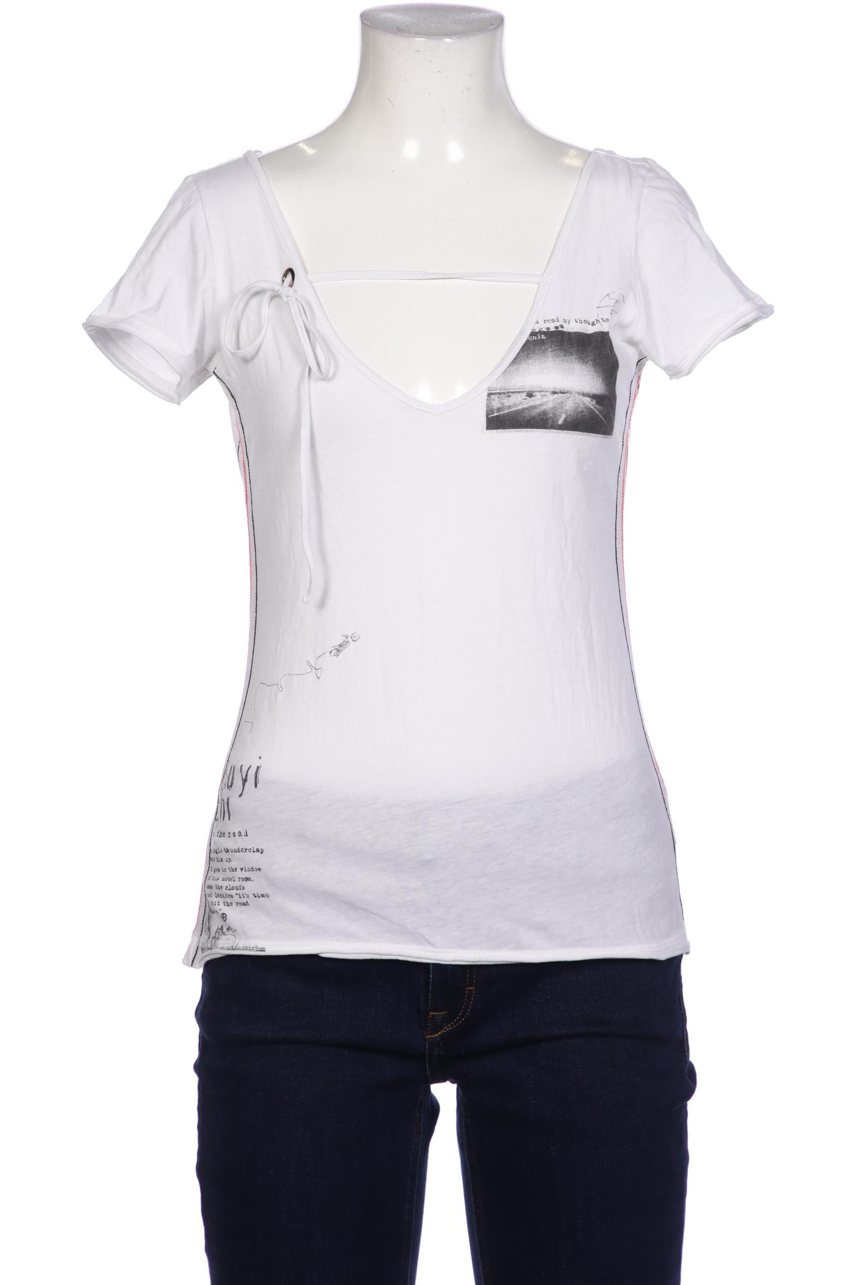 

Kuyichi Damen T-Shirt, weiß