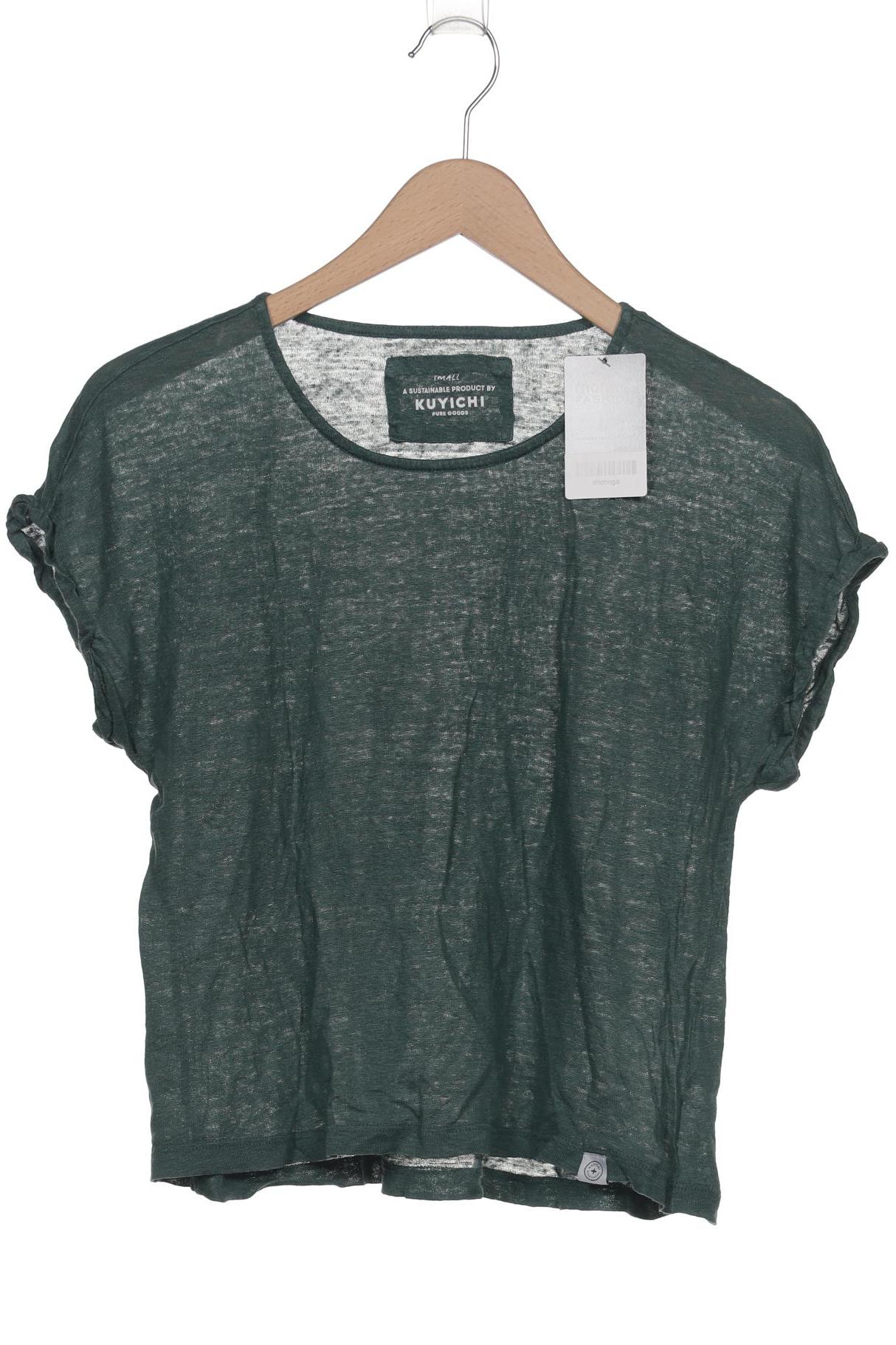 

Kuyichi Damen T-Shirt, grün, Gr. 36