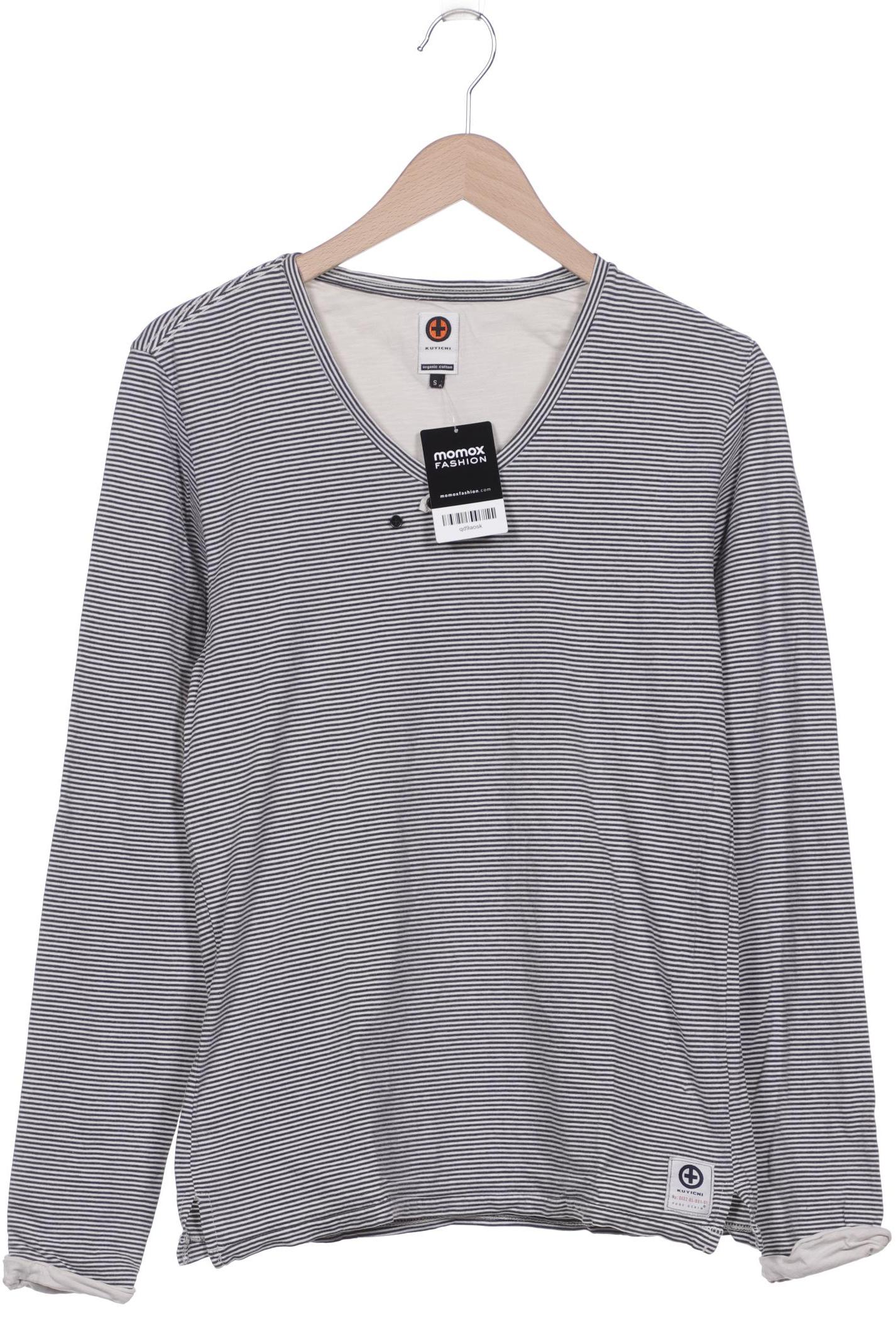 

Kuyichi Herren Langarmshirt, grau