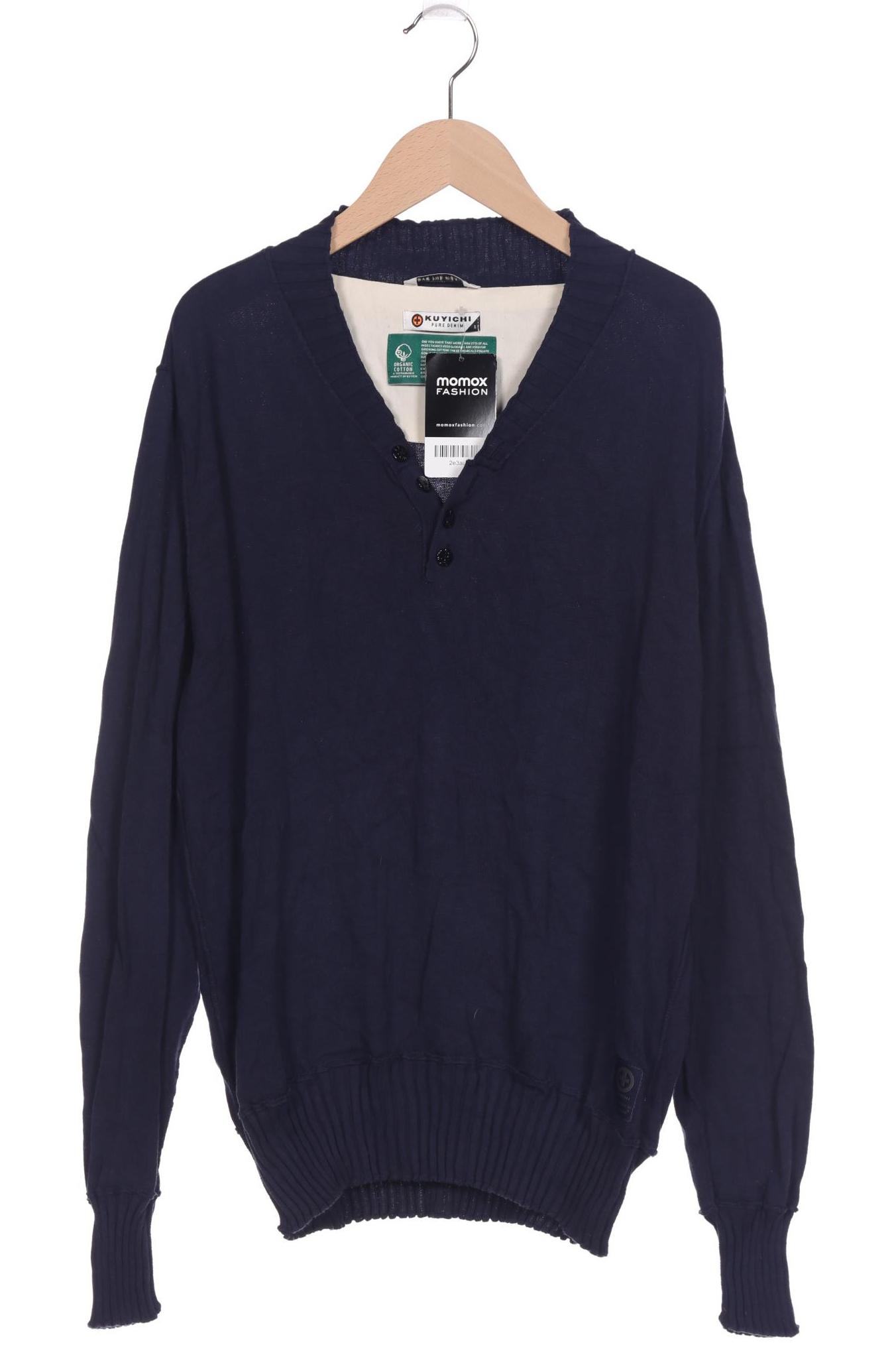 

Kuyichi Herren Pullover, marineblau, Gr. 52