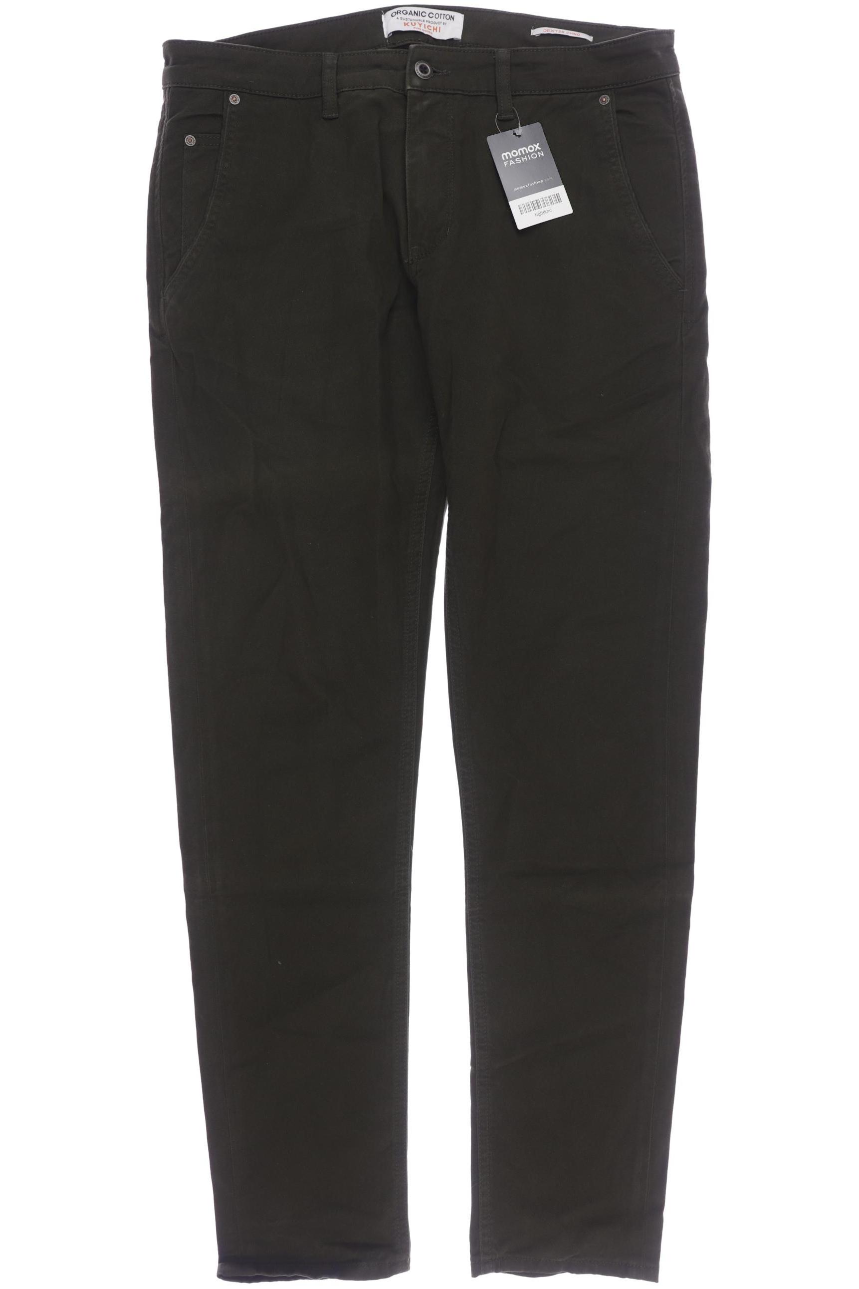 

Kuyichi Herren Stoffhose, grün, Gr. 33