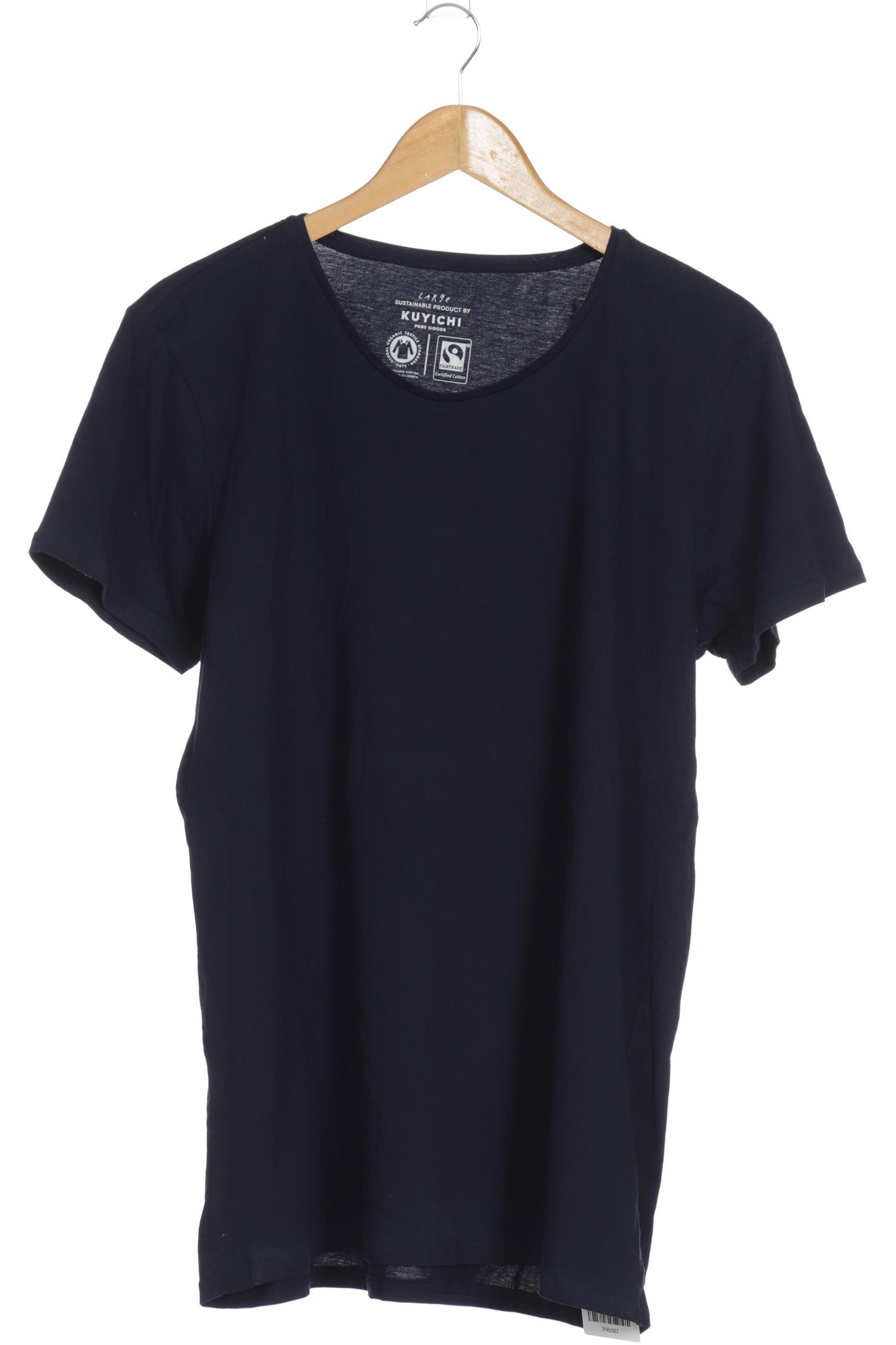 

Kuyichi Herren T-Shirt, blau, Gr.