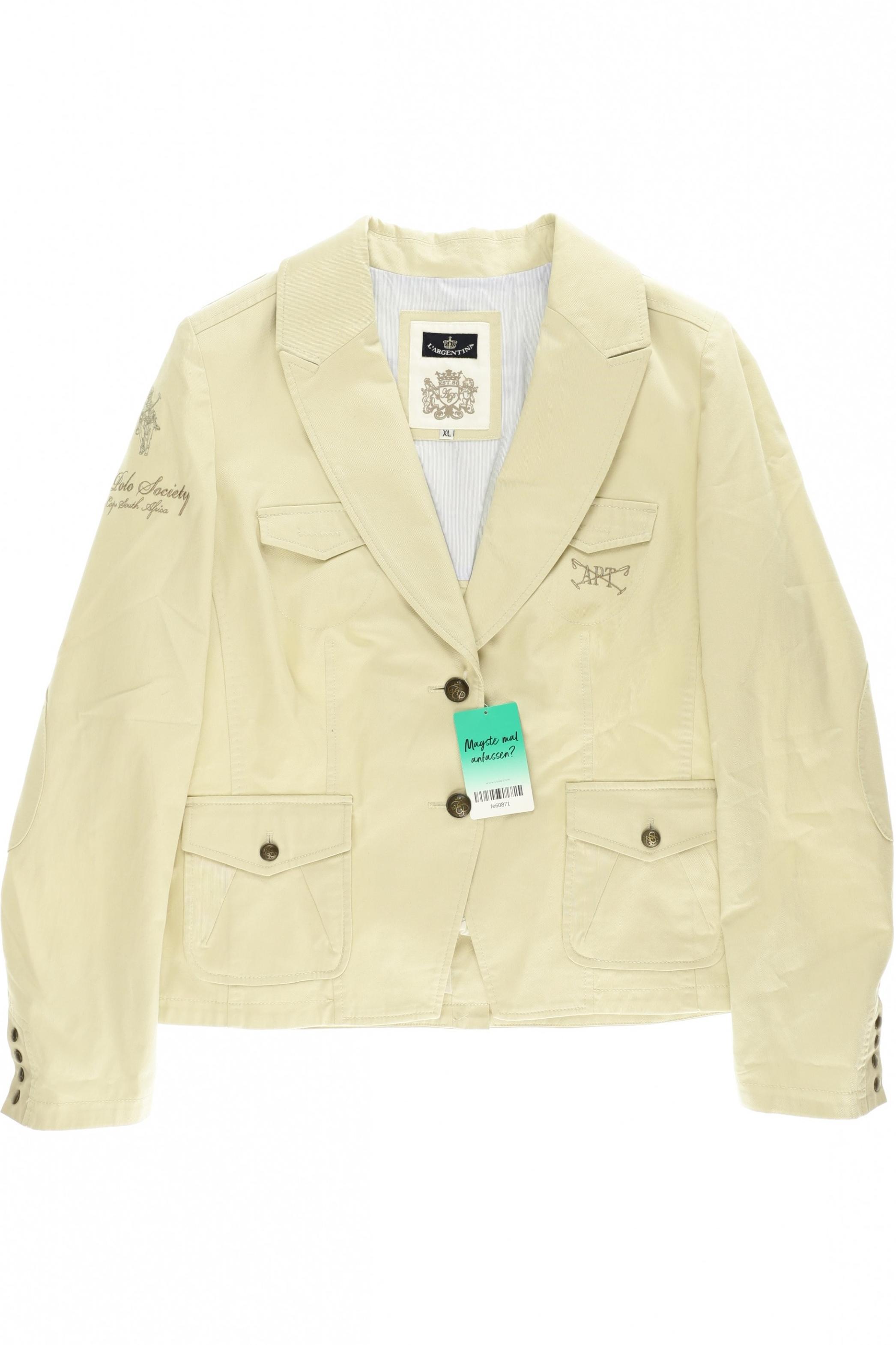 

L Argentina Damen Blazer, beige, Gr.