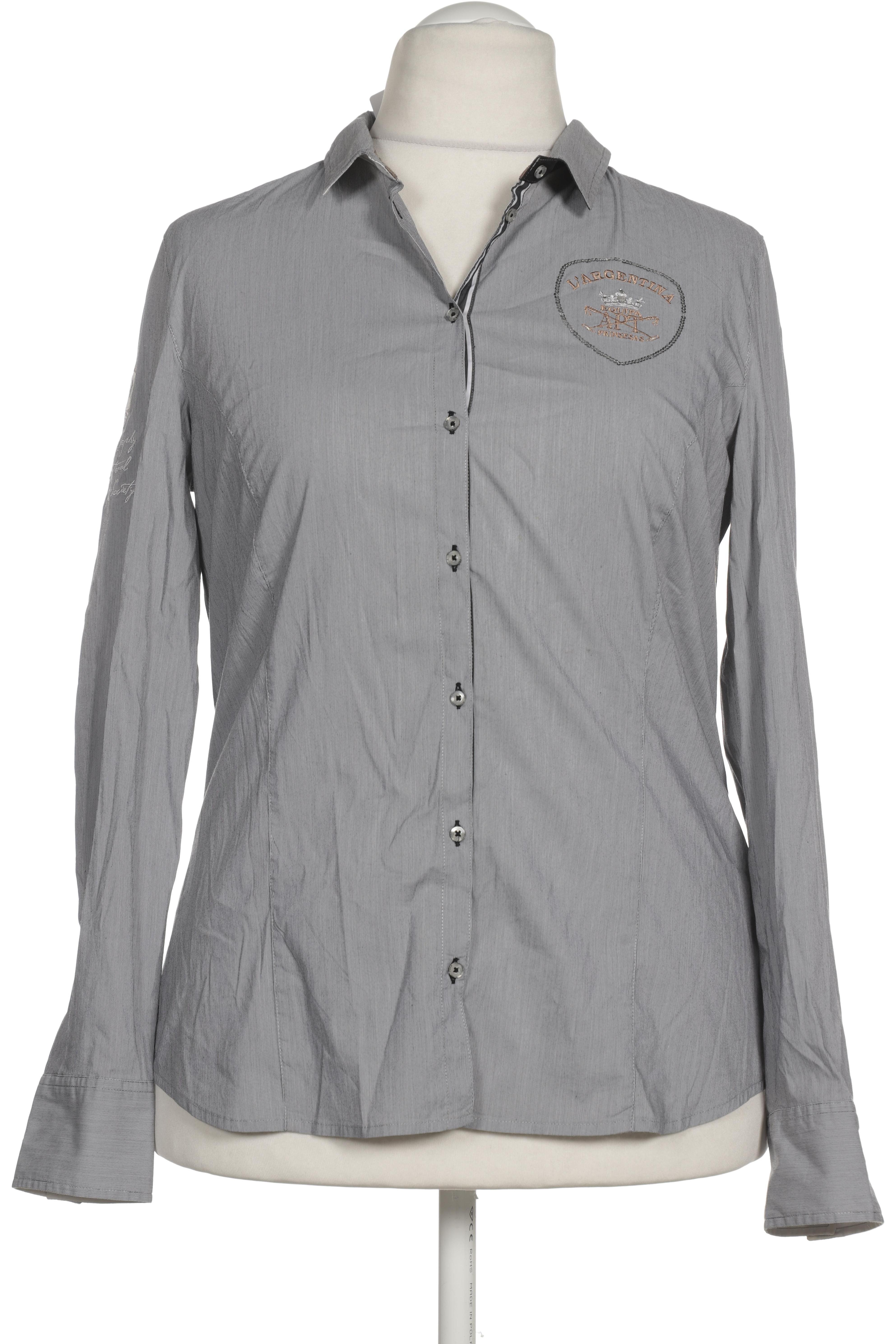 

L Argentina Damen Bluse, grau, Gr. 46
