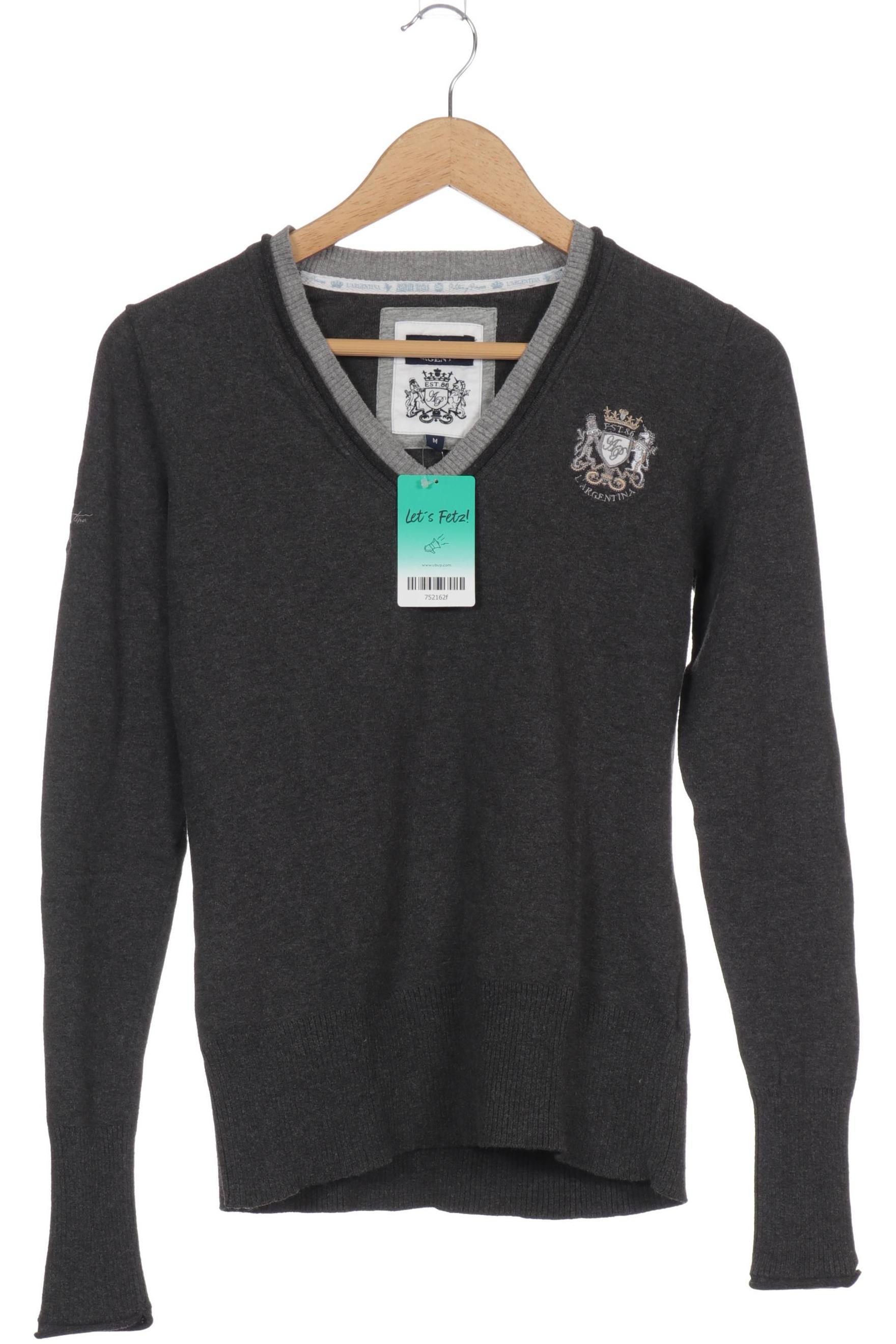 

L Argentina Damen Pullover, grau, Gr.