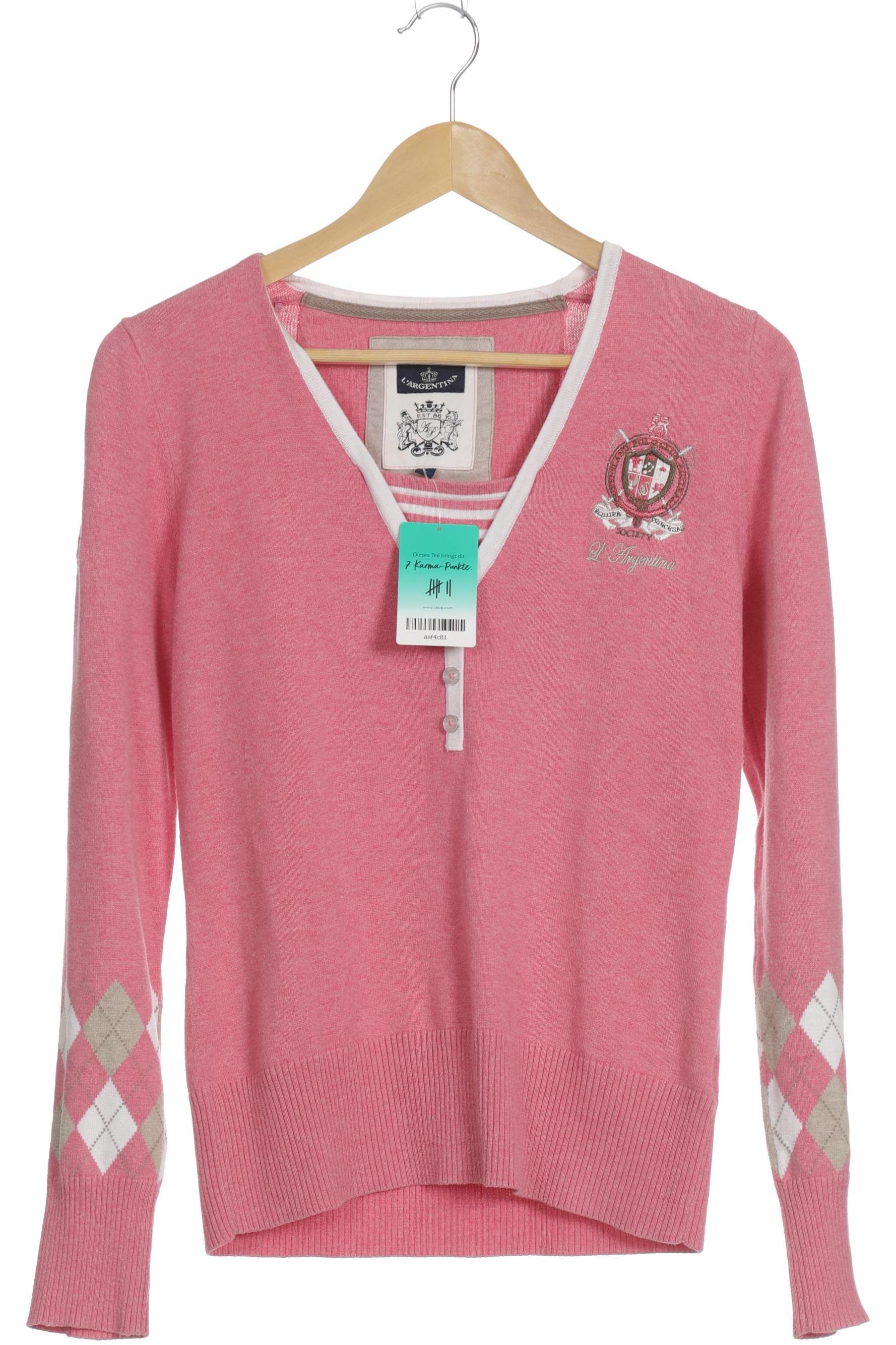 

L Argentina Damen Pullover, pink, Gr.
