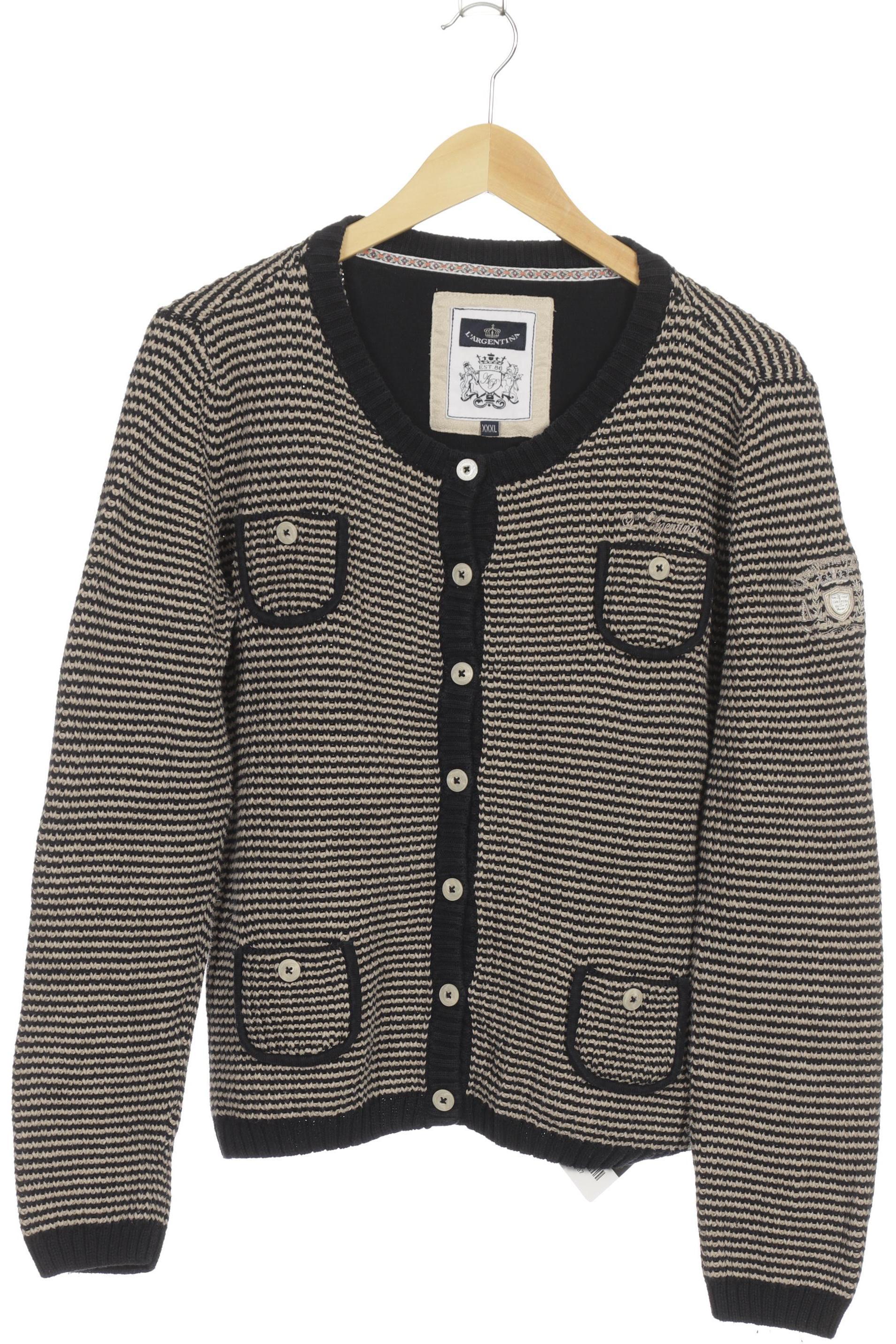 

L Argentina Damen Strickjacke, grau, Gr.