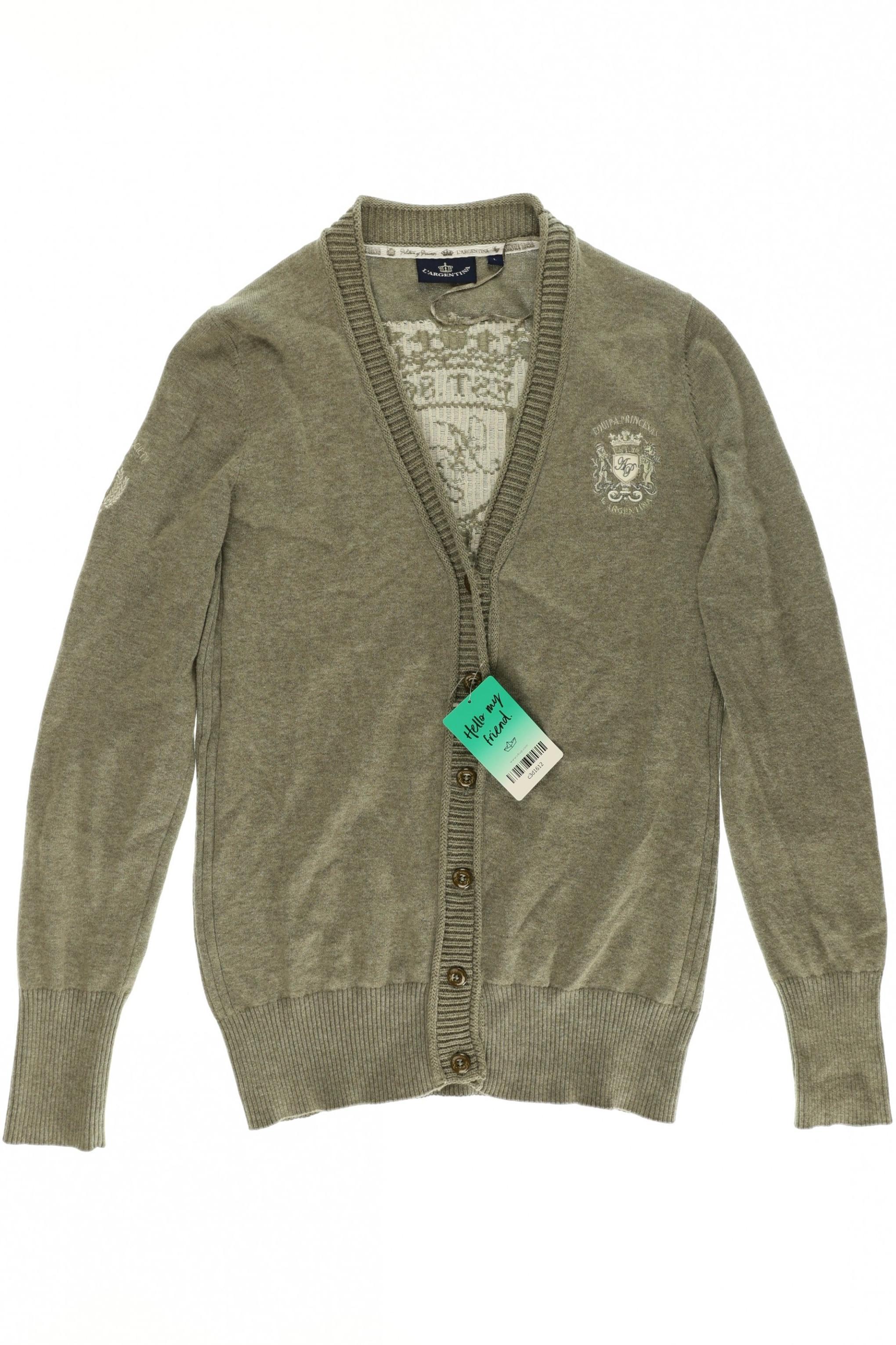 

L Argentina Damen Strickjacke, grau, Gr.