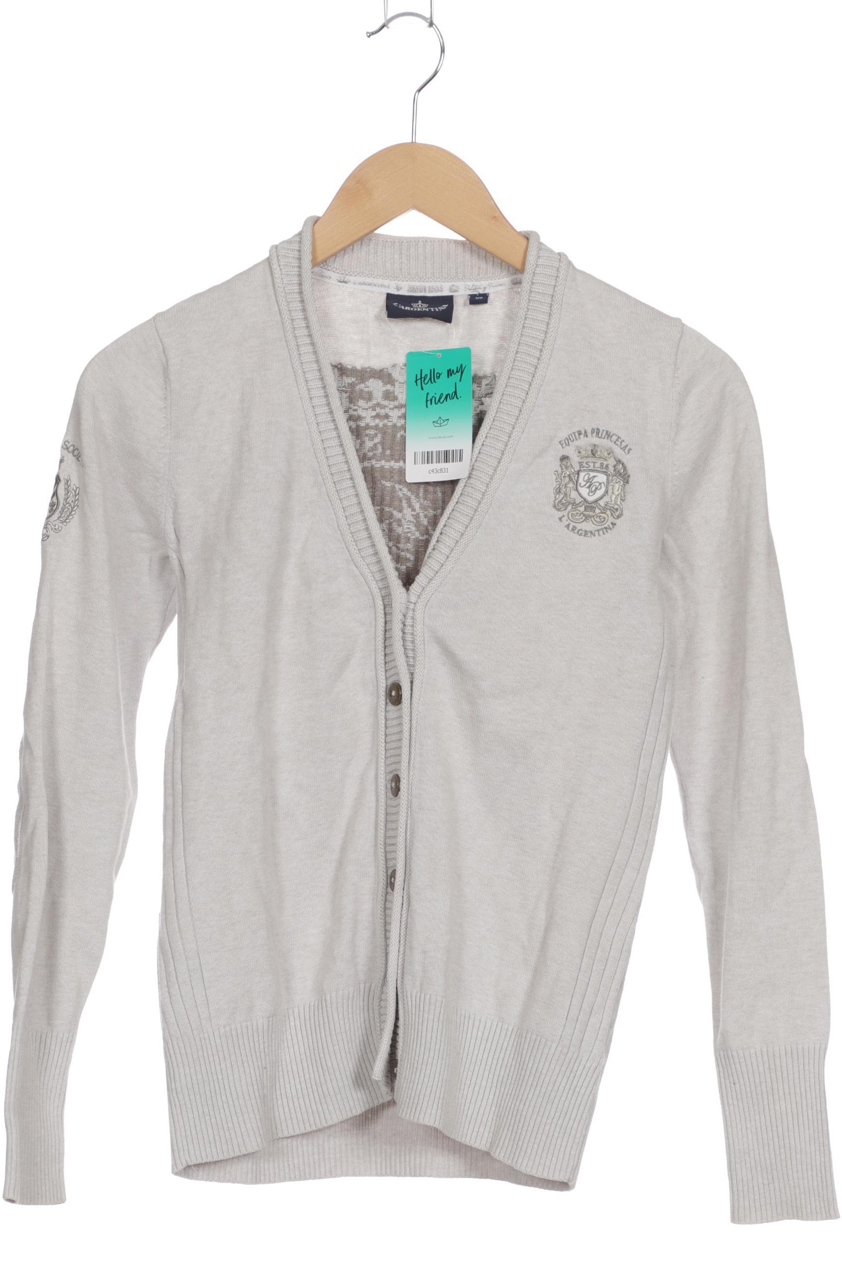 

L Argentina Damen Strickjacke, grau, Gr.
