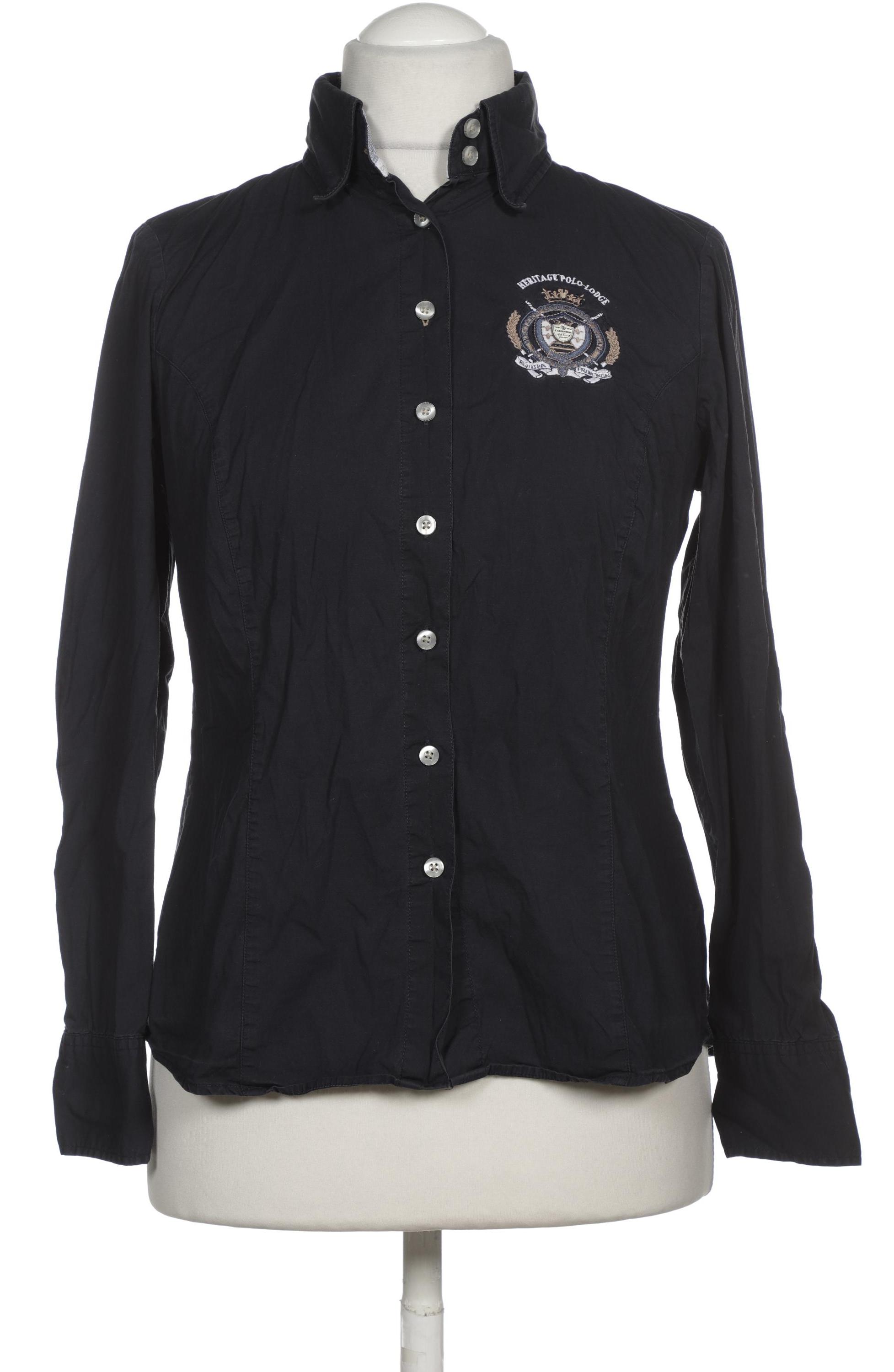 

L Argentina Damen Bluse, blau, Gr. 40