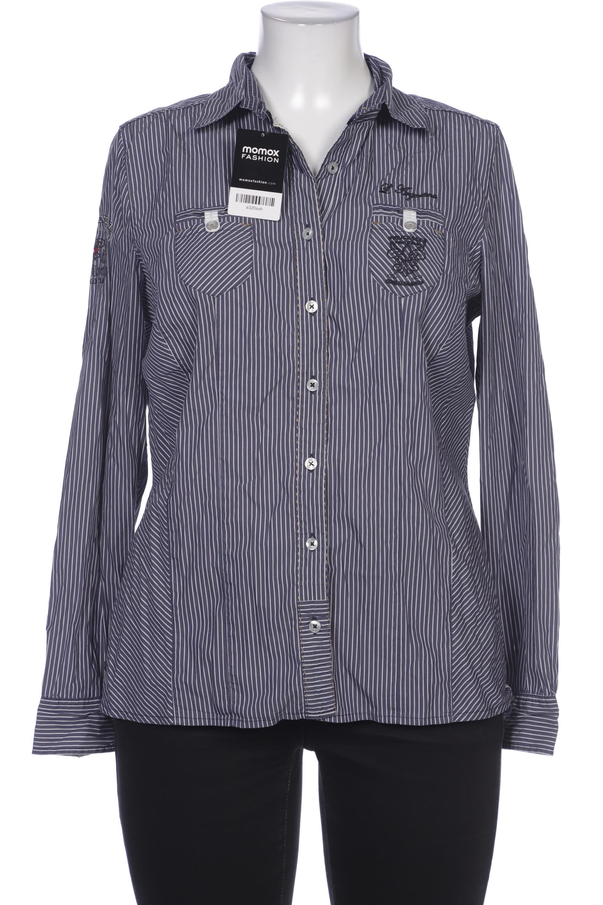 

L Argentina Damen Bluse, blau, Gr. 46