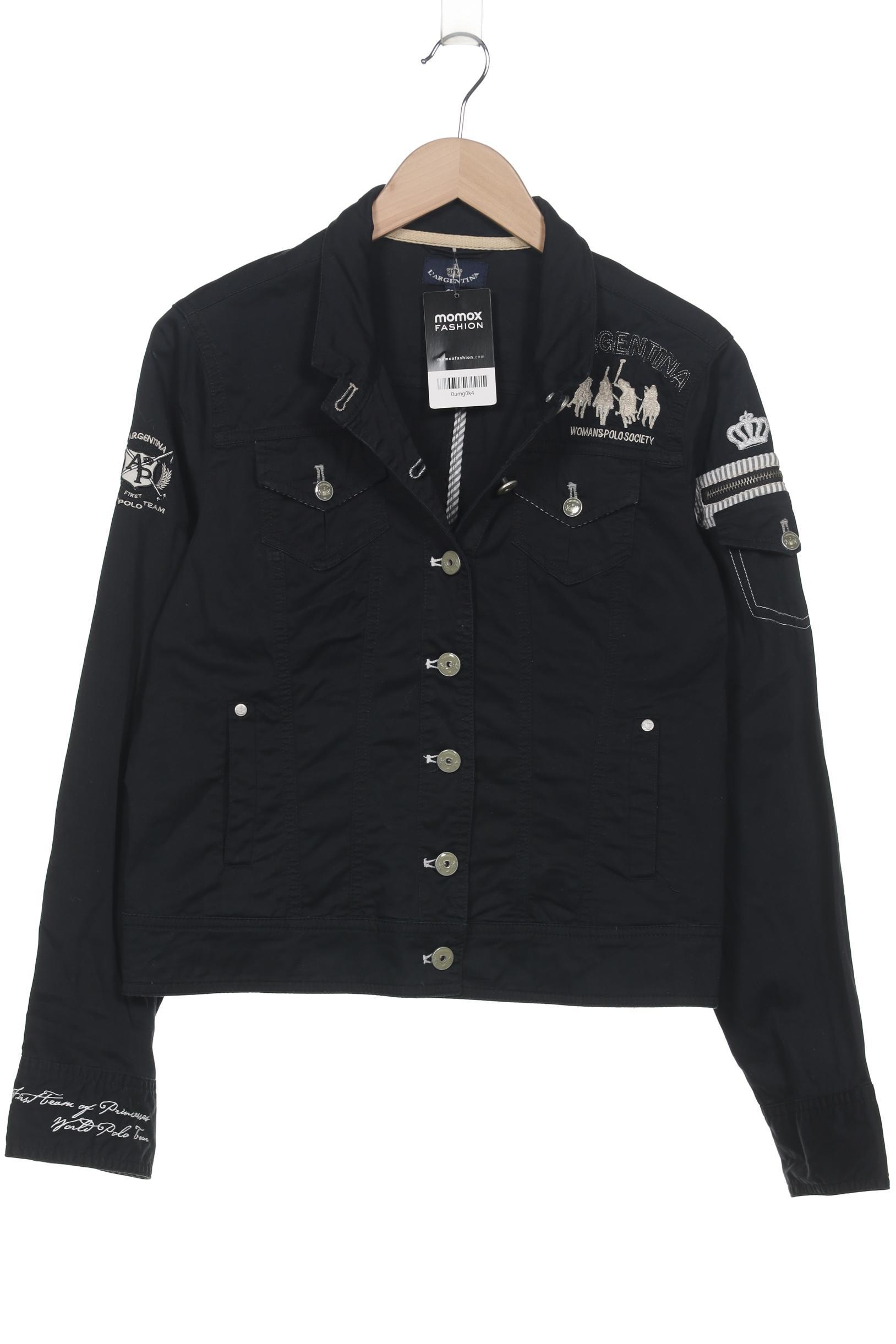 

L Argentina Damen Jacke, schwarz, Gr. 42