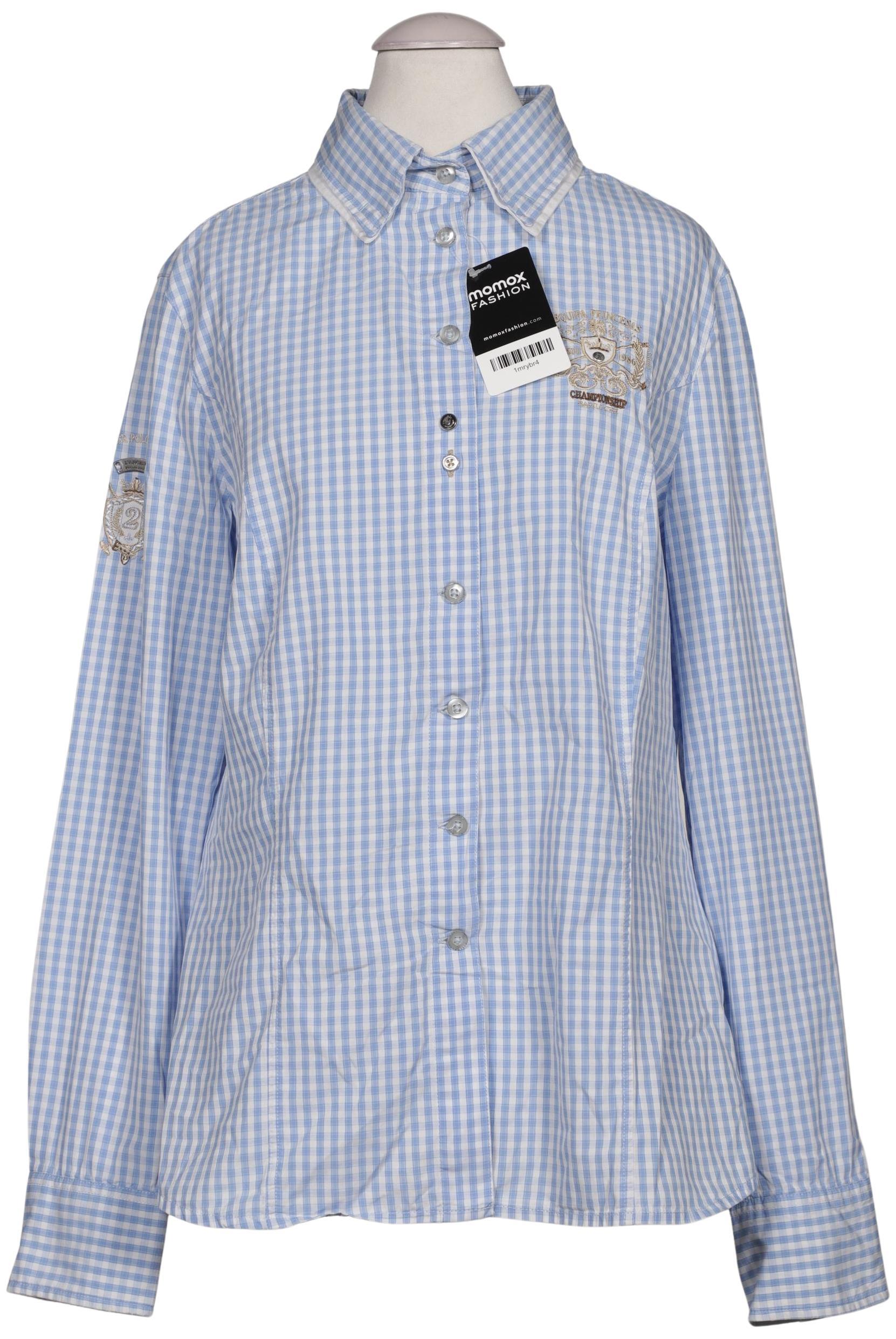 

L Argentina Damen Bluse, hellblau, Gr. 40