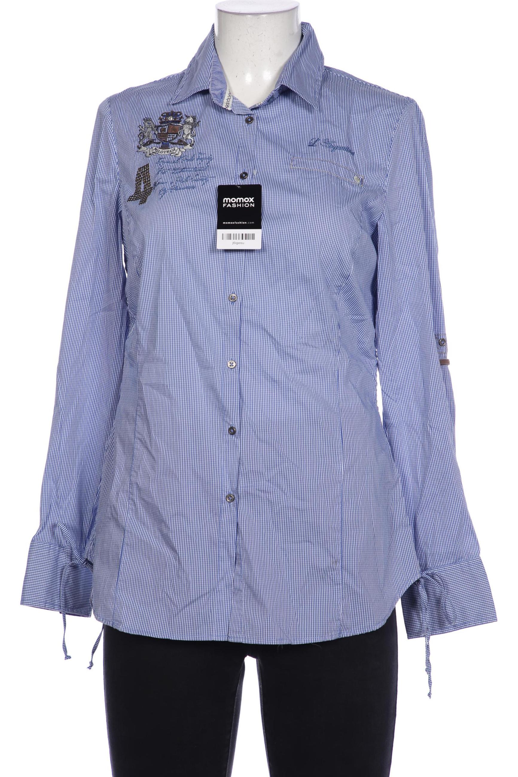 

L Argentina Damen Bluse, blau, Gr. 40
