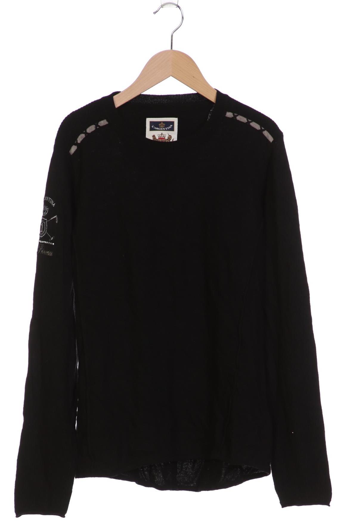 

L Argentina Damen Pullover, schwarz, Gr. 38