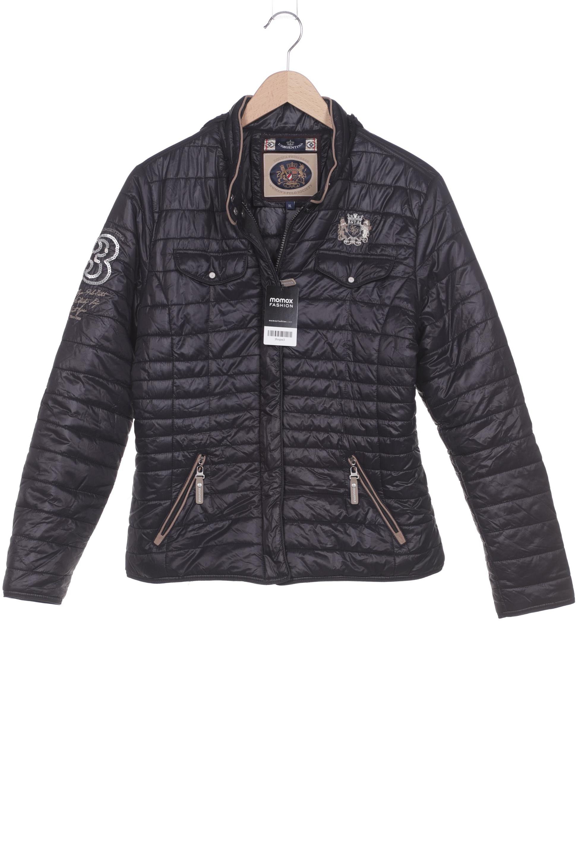 

L Argentina Damen Jacke, schwarz, Gr. 44