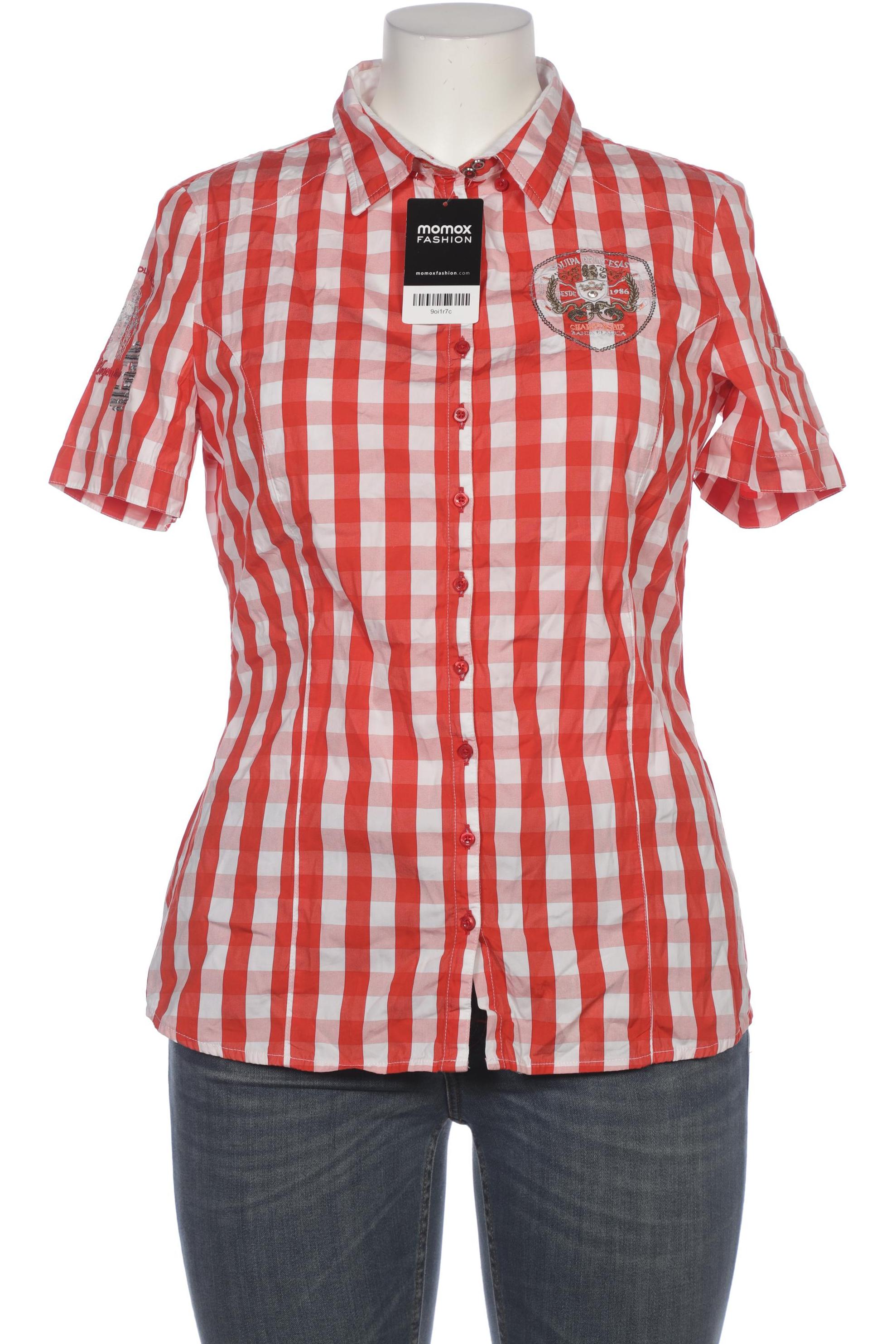 

L Argentina Damen Bluse, rot, Gr. 42