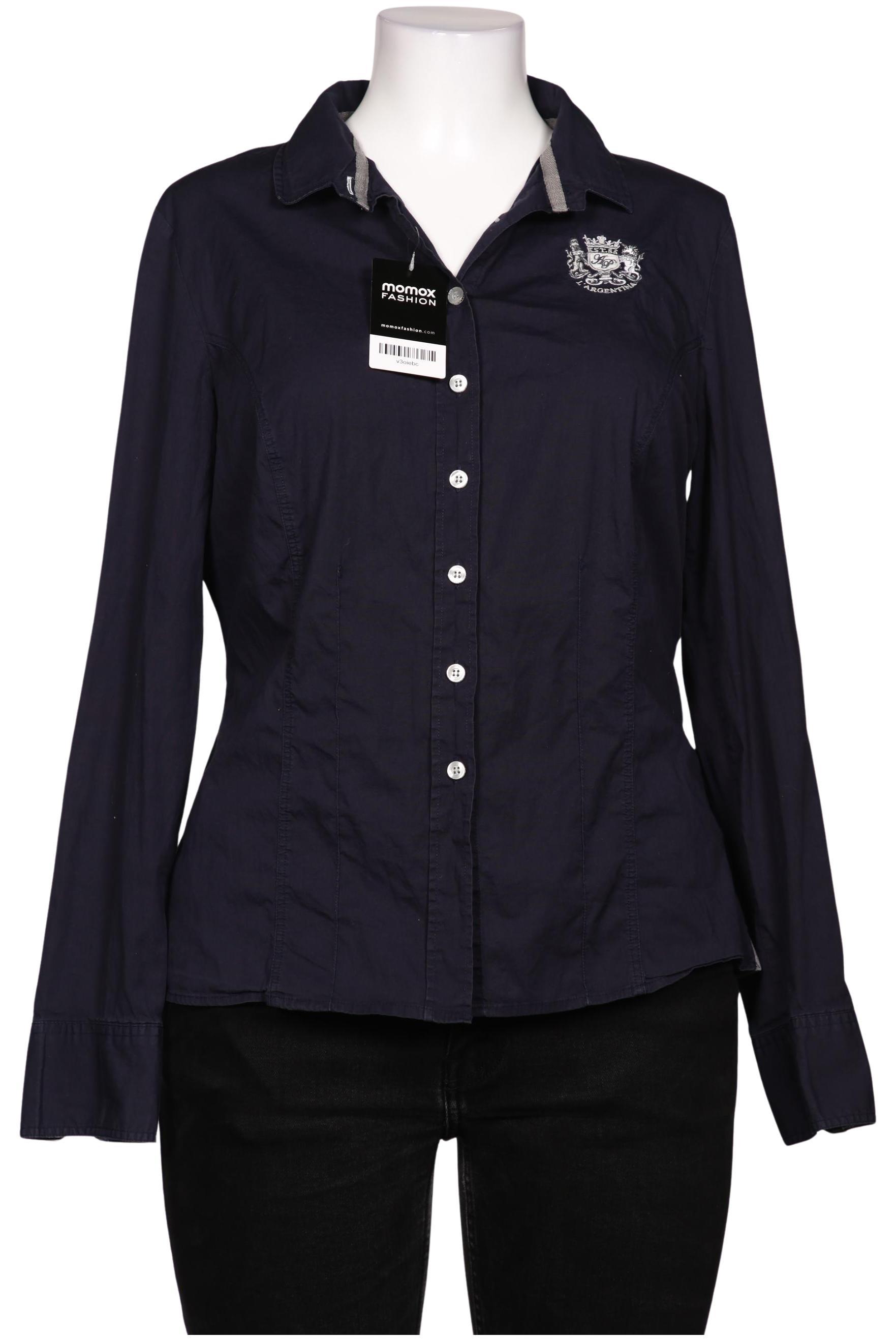 

L Argentina Damen Bluse, marineblau, Gr. 46
