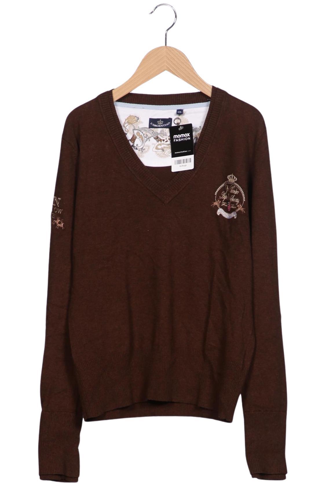 

L Argentina Damen Pullover, braun, Gr. 46