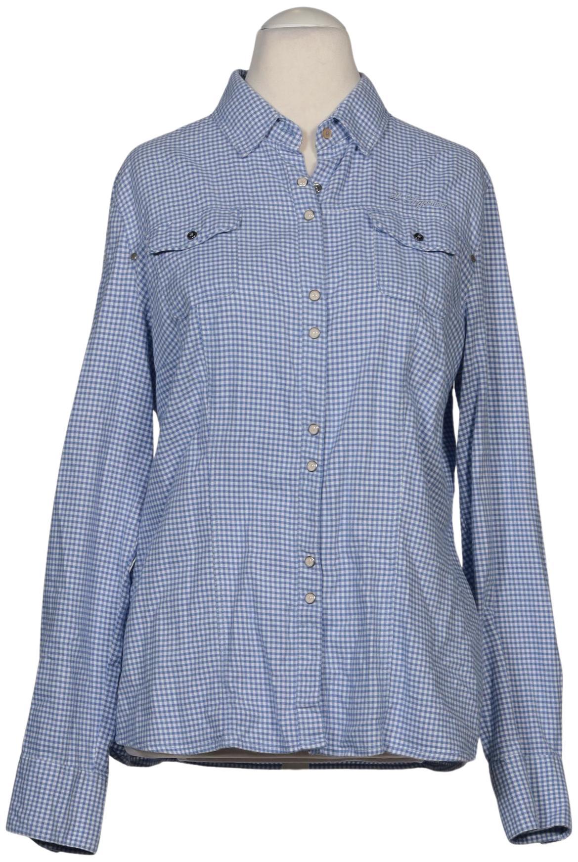 

L Argentina Damen Bluse, hellblau, Gr. 42
