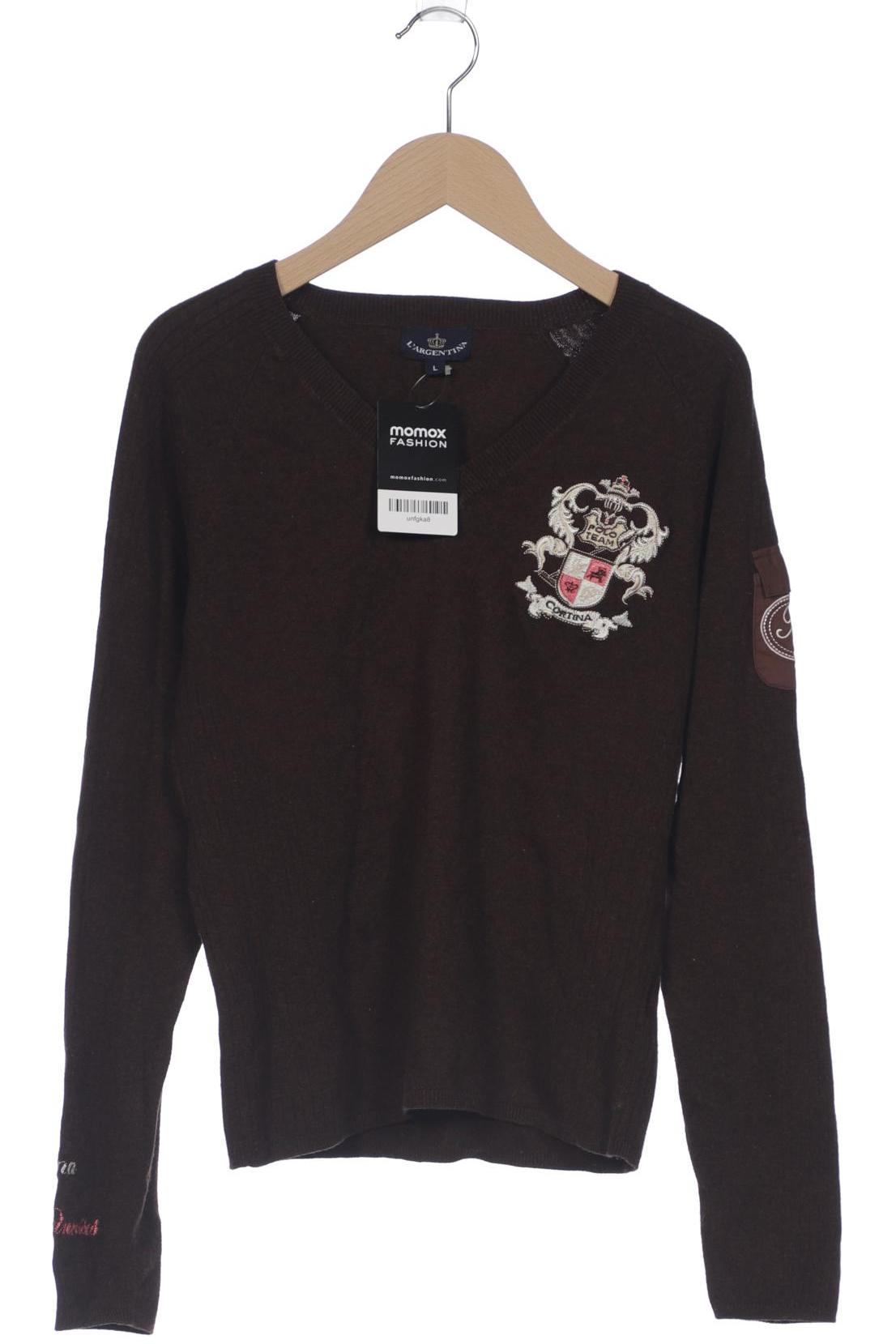 

L Argentina Damen Pullover, braun, Gr. 42
