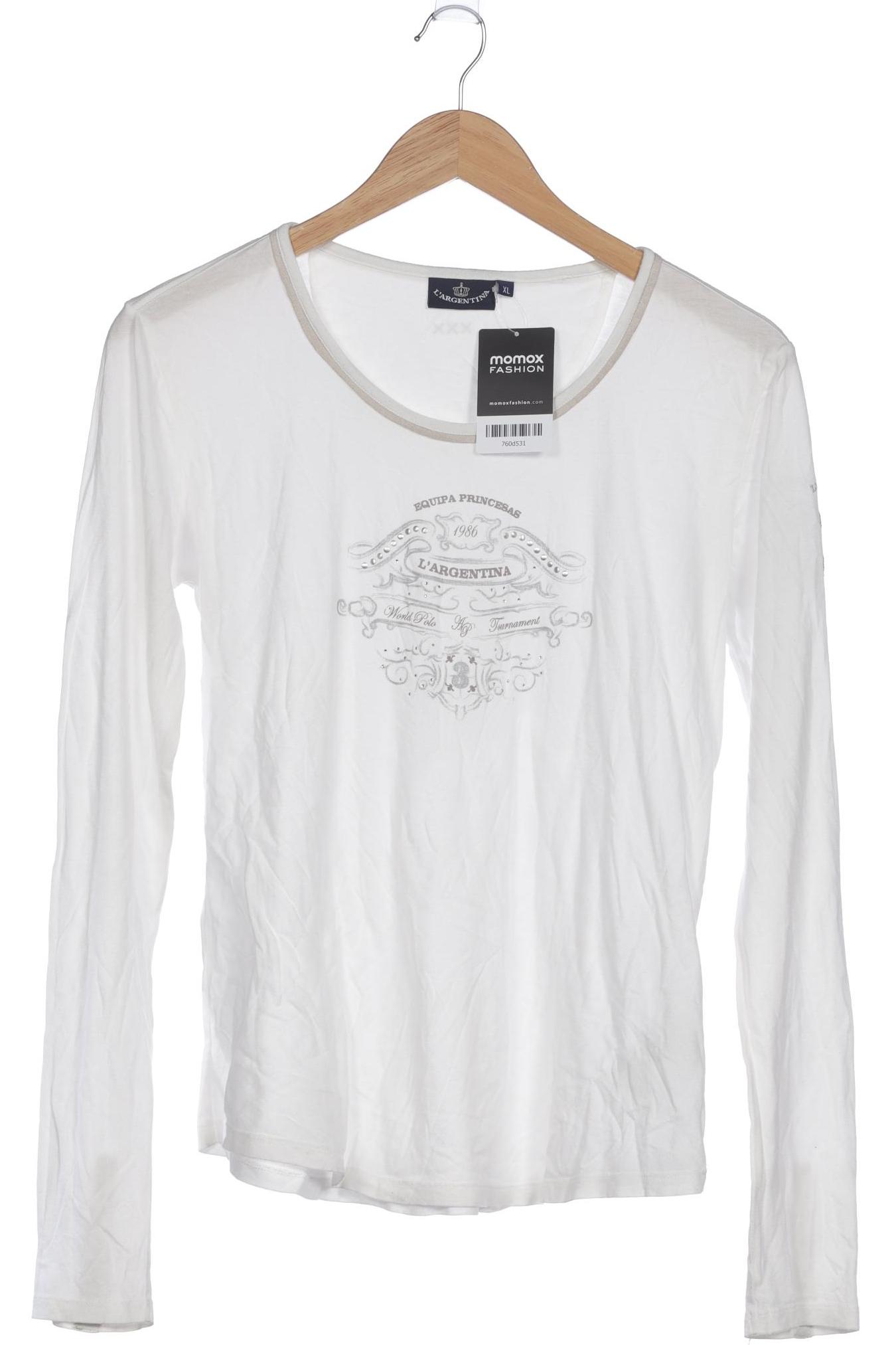 

L Argentina Damen Langarmshirt, beige, Gr. 44