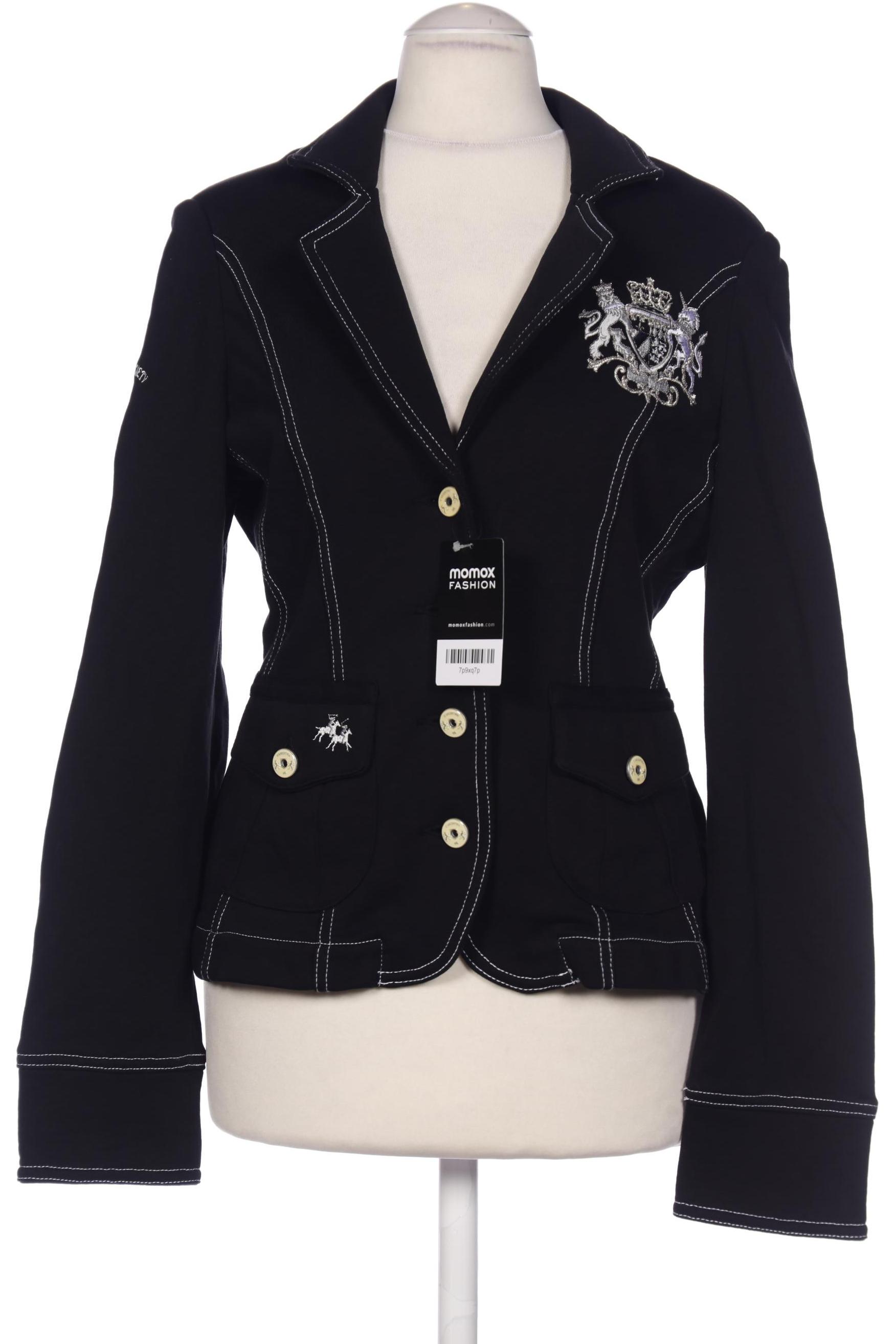 

L Argentina Damen Blazer, schwarz, Gr. 36