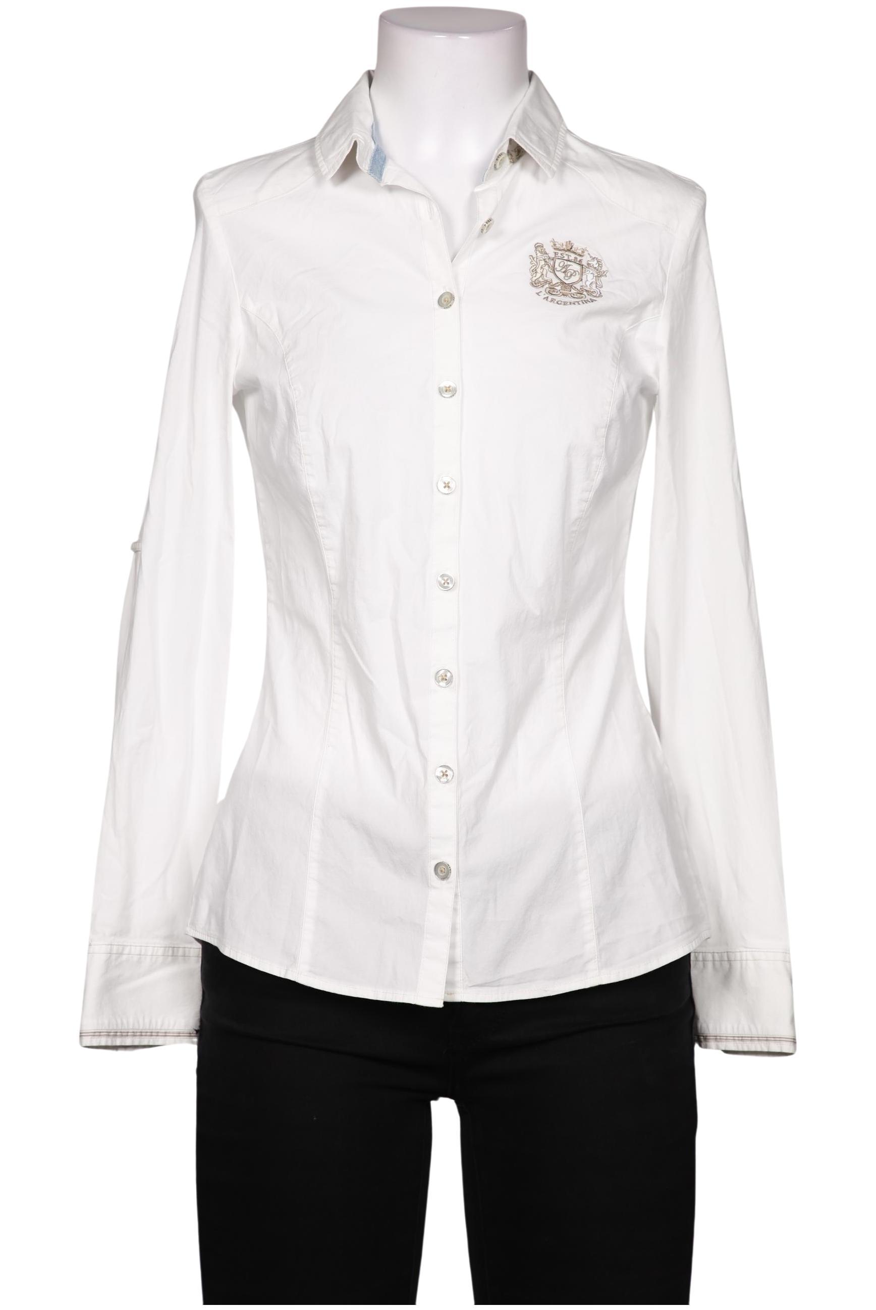 

L Argentina Damen Bluse, weiß, Gr. 34