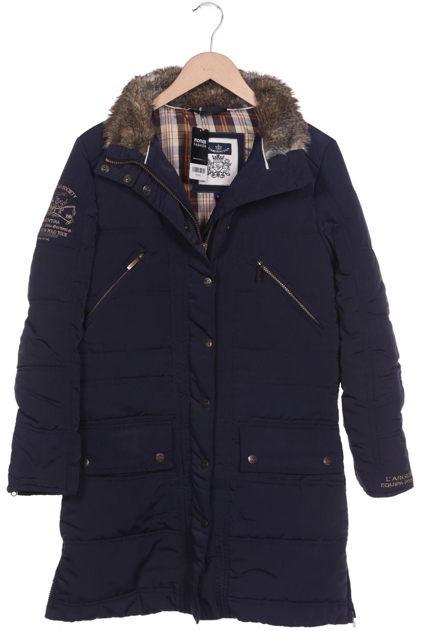 

L Argentina Damen Mantel, marineblau, Gr. 36