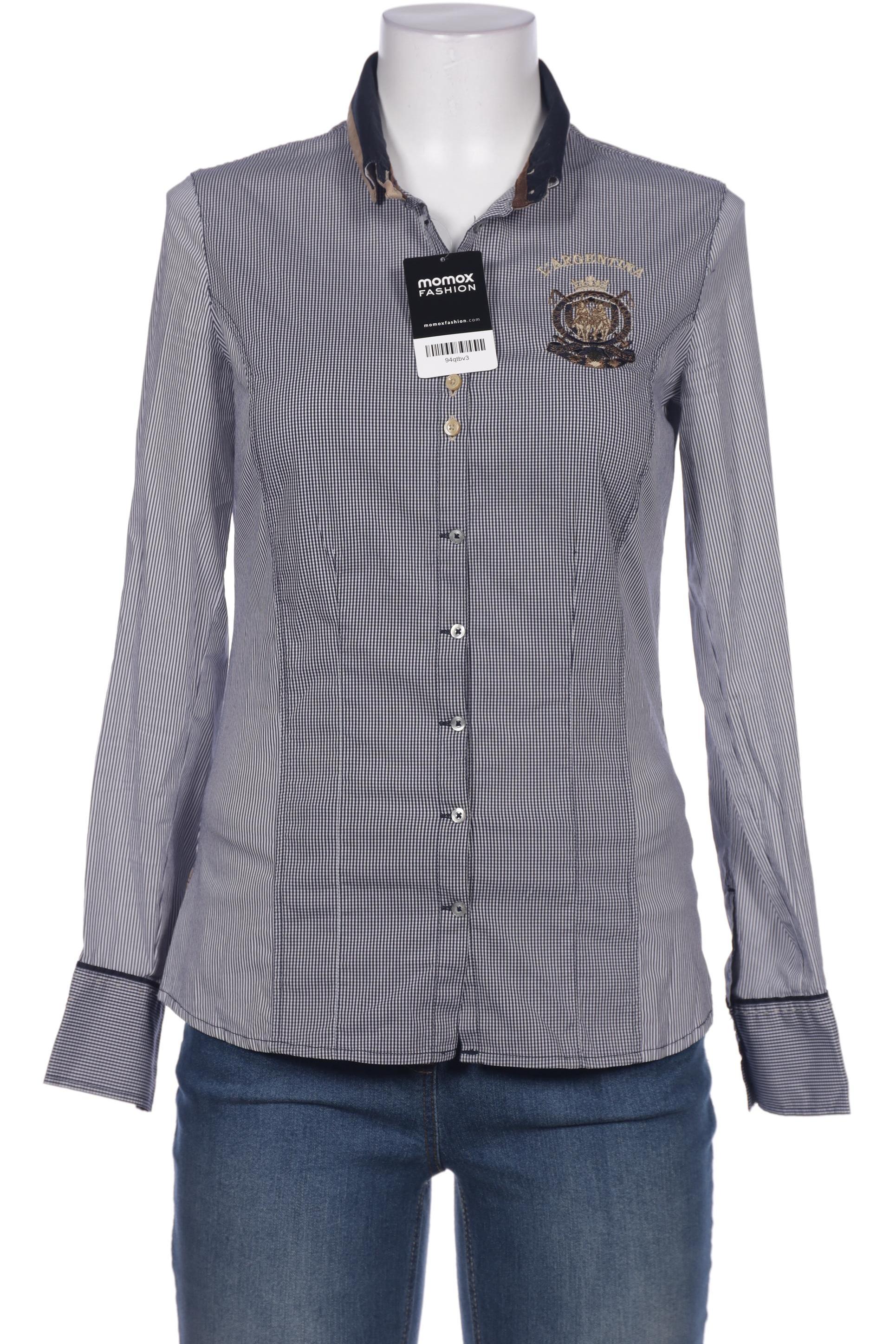 

L Argentina Damen Bluse, marineblau, Gr. 36