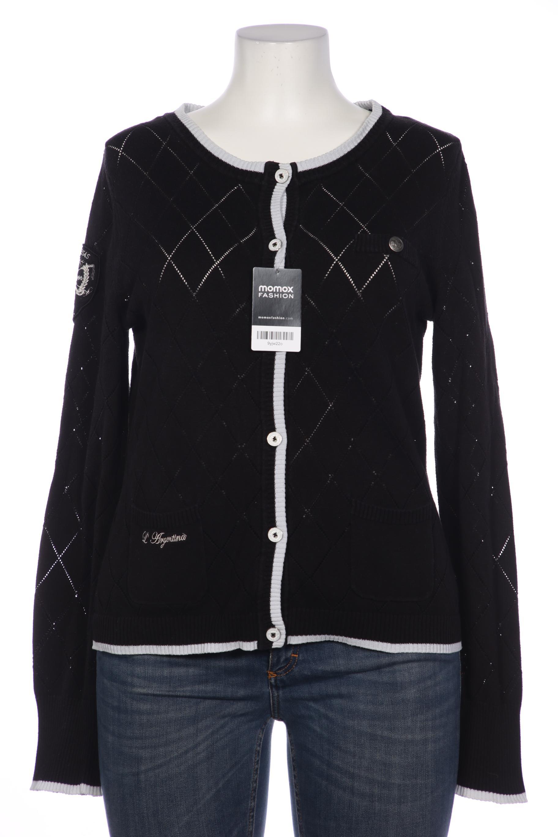 

L Argentina Damen Strickjacke, schwarz