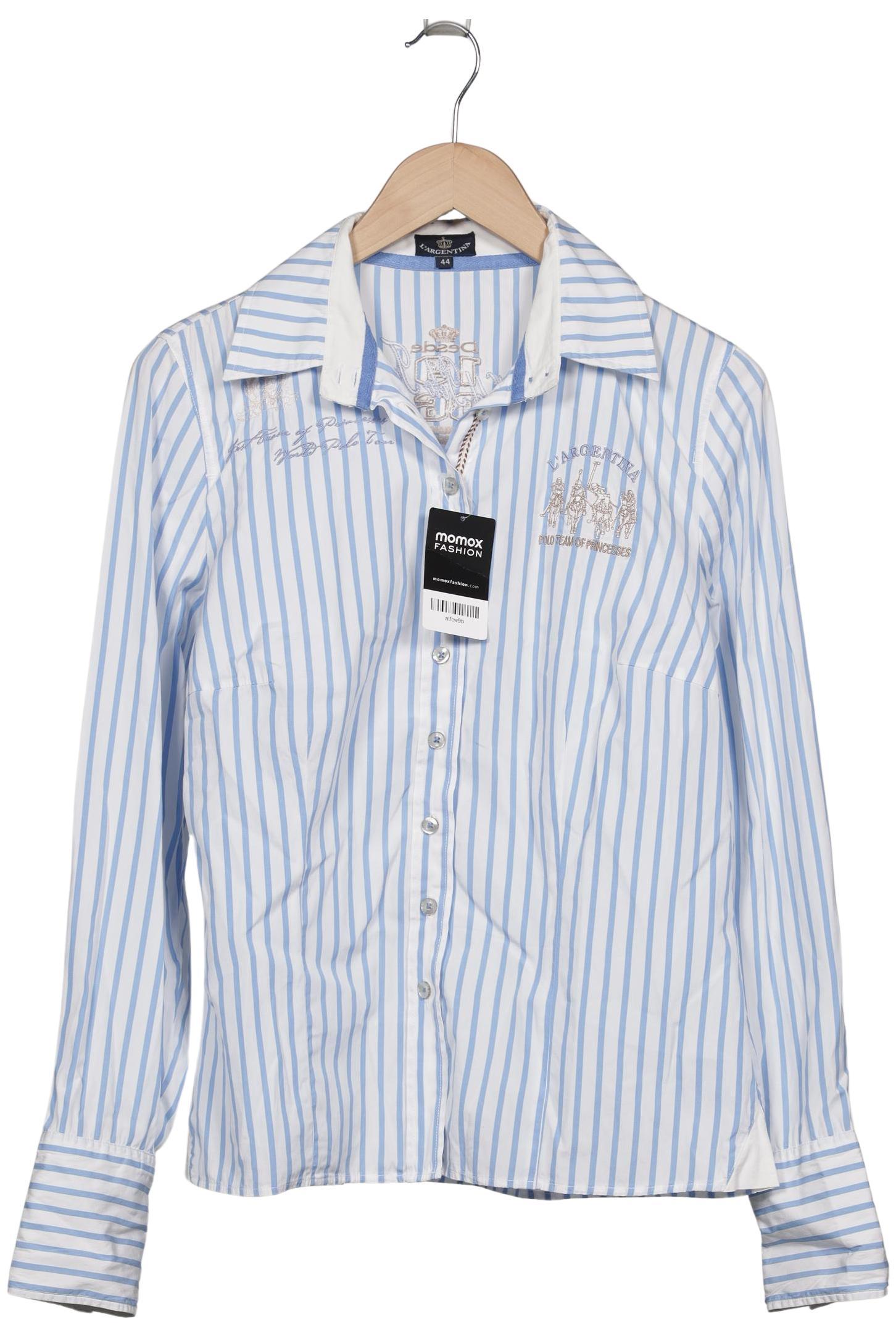 

L Argentina Damen Bluse, weiß, Gr. 44