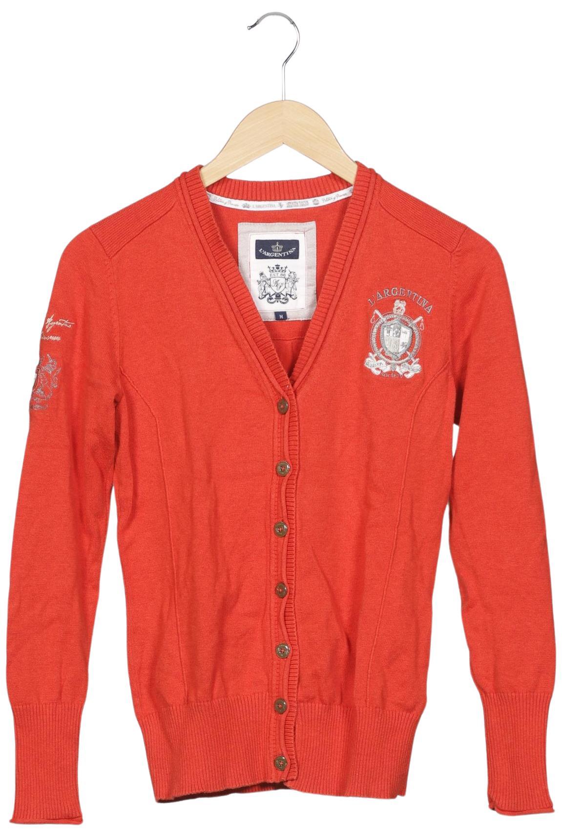 

L Argentina Damen Strickjacke, rot, Gr. 38