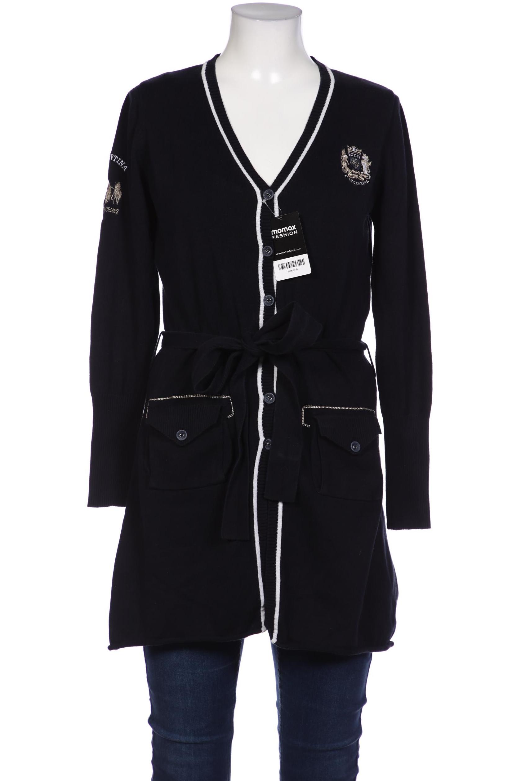 

L Argentina Damen Strickjacke, marineblau, Gr. 38