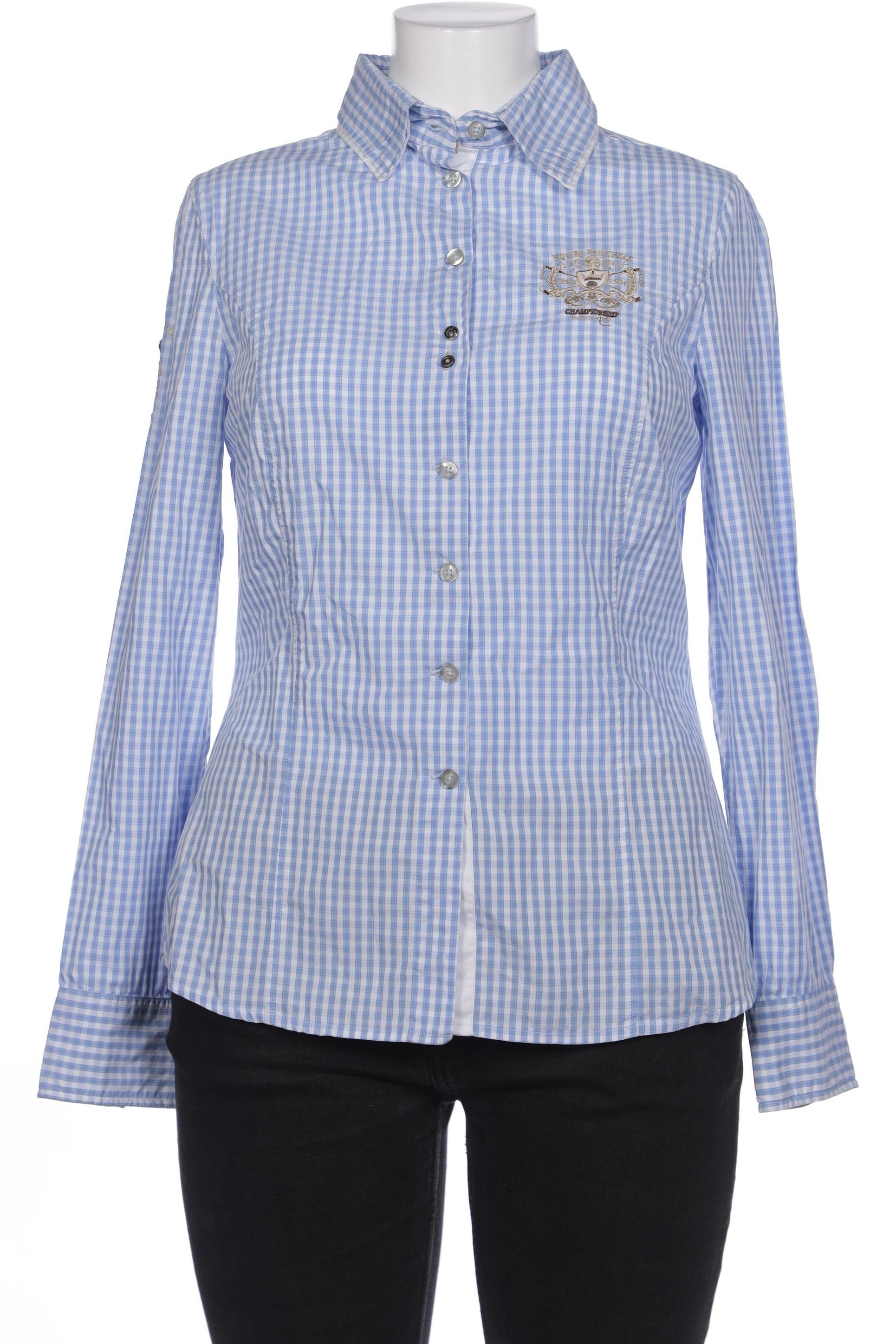 

L Argentina Damen Bluse, blau, Gr. 42
