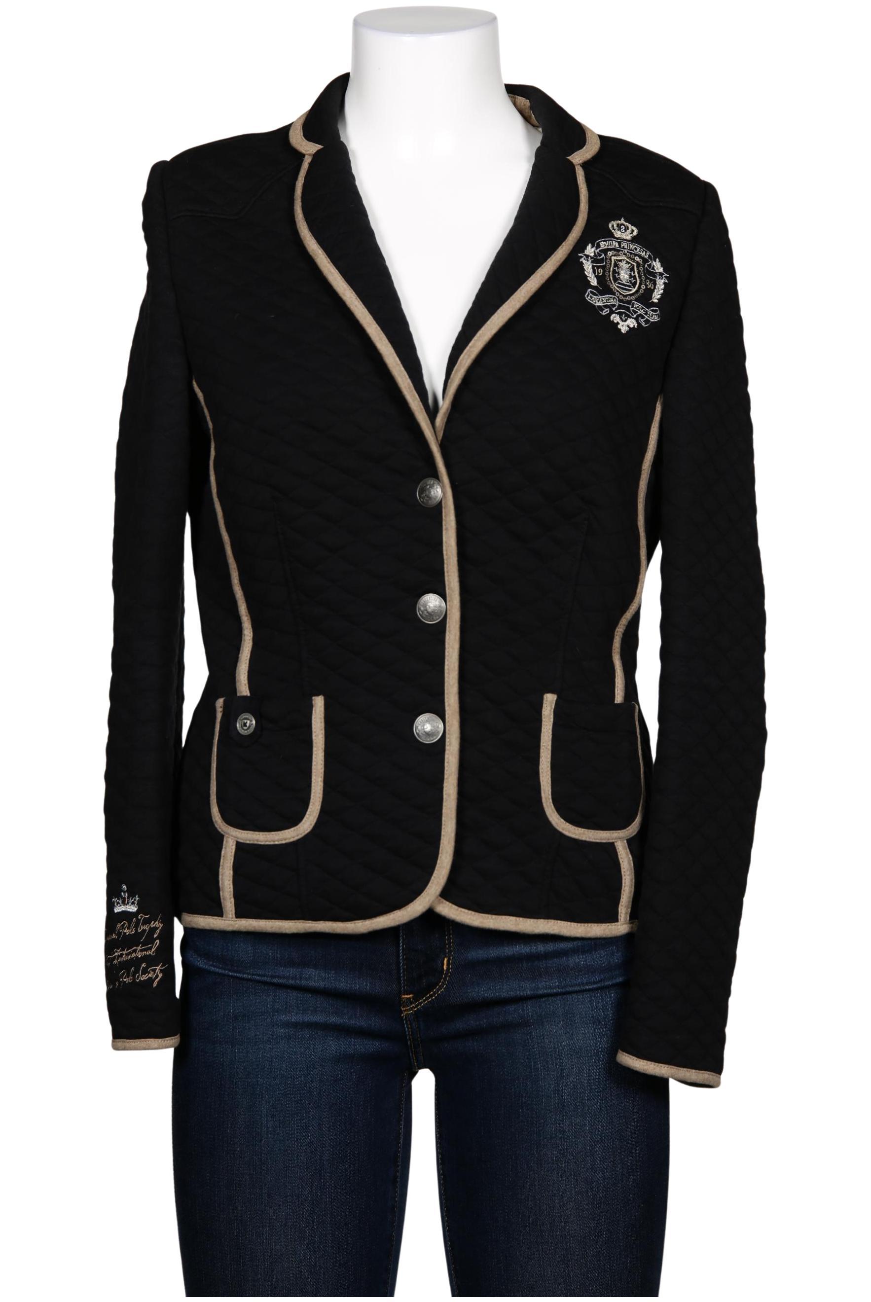 

L Argentina Damen Blazer, schwarz, Gr. 42