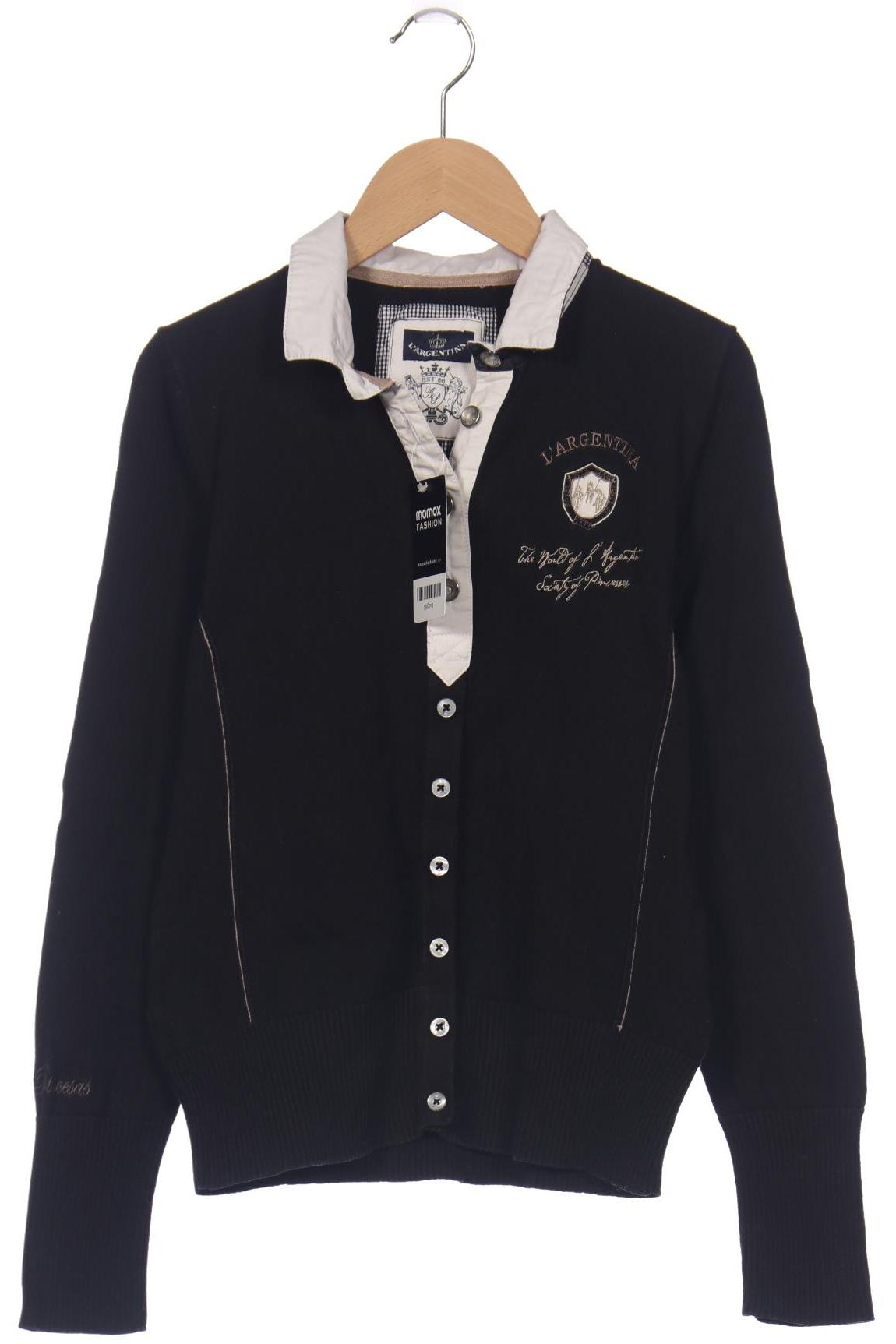 

L Argentina Damen Pullover, schwarz, Gr. 38